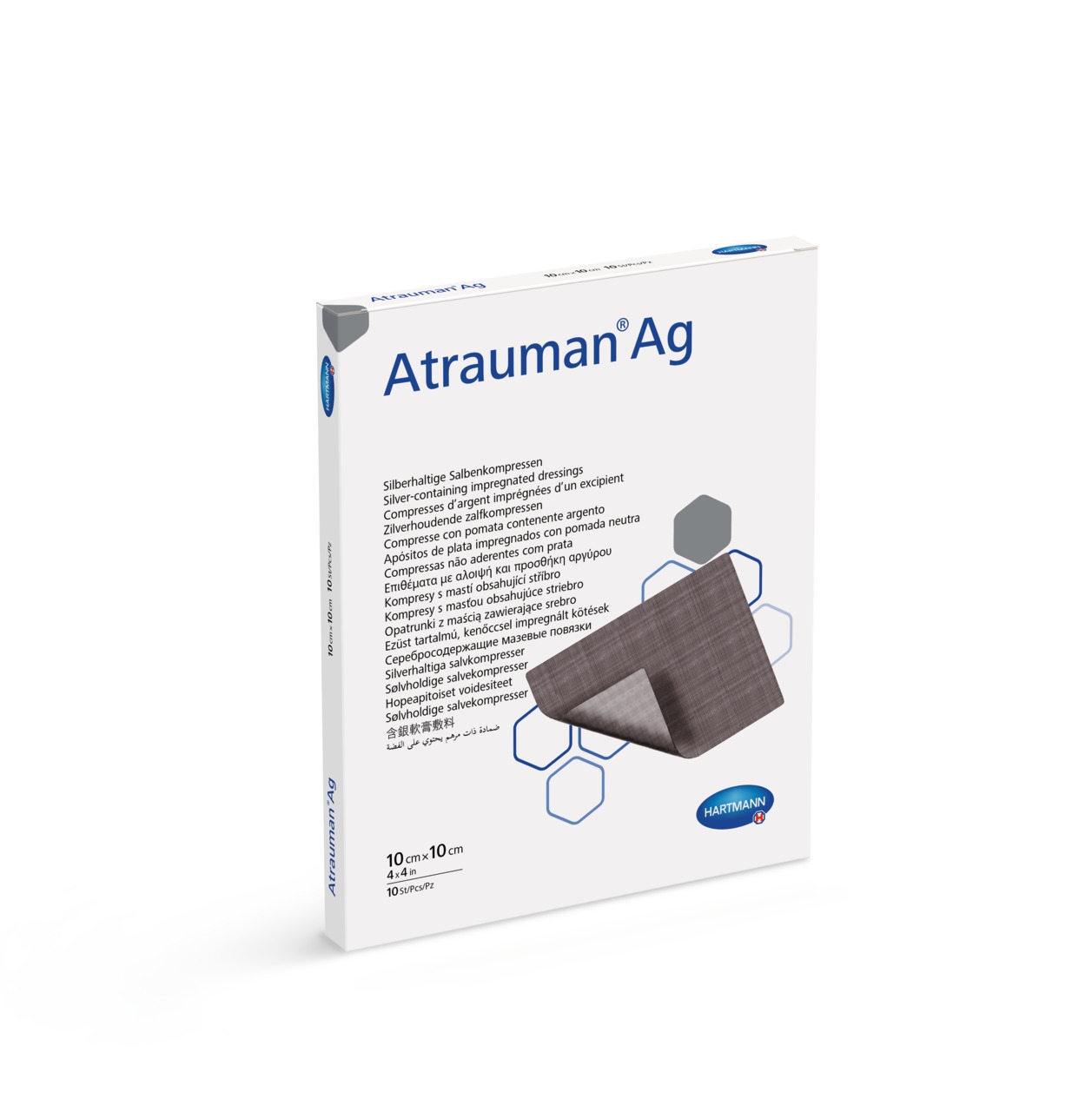 ATRAUMAN AG SALVSIDE STER 10X10CM N10 - Tootepilt 