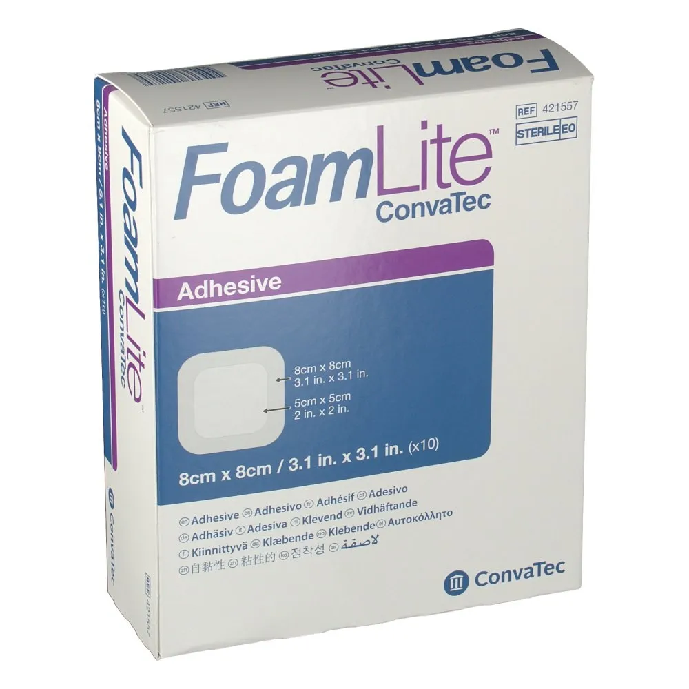 FOAMLITE CONVATEC VAHTPLAASTER 8X8CM N10 - Tootepilt 
