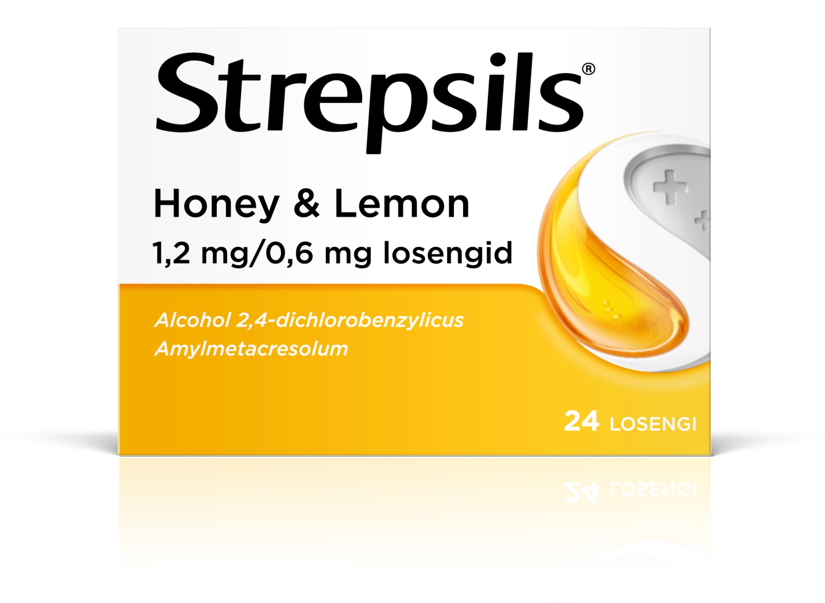 STREPSILS HONEY& LEMON LOSENG 0,6MG+1,2MG N24 - Tootepilt 