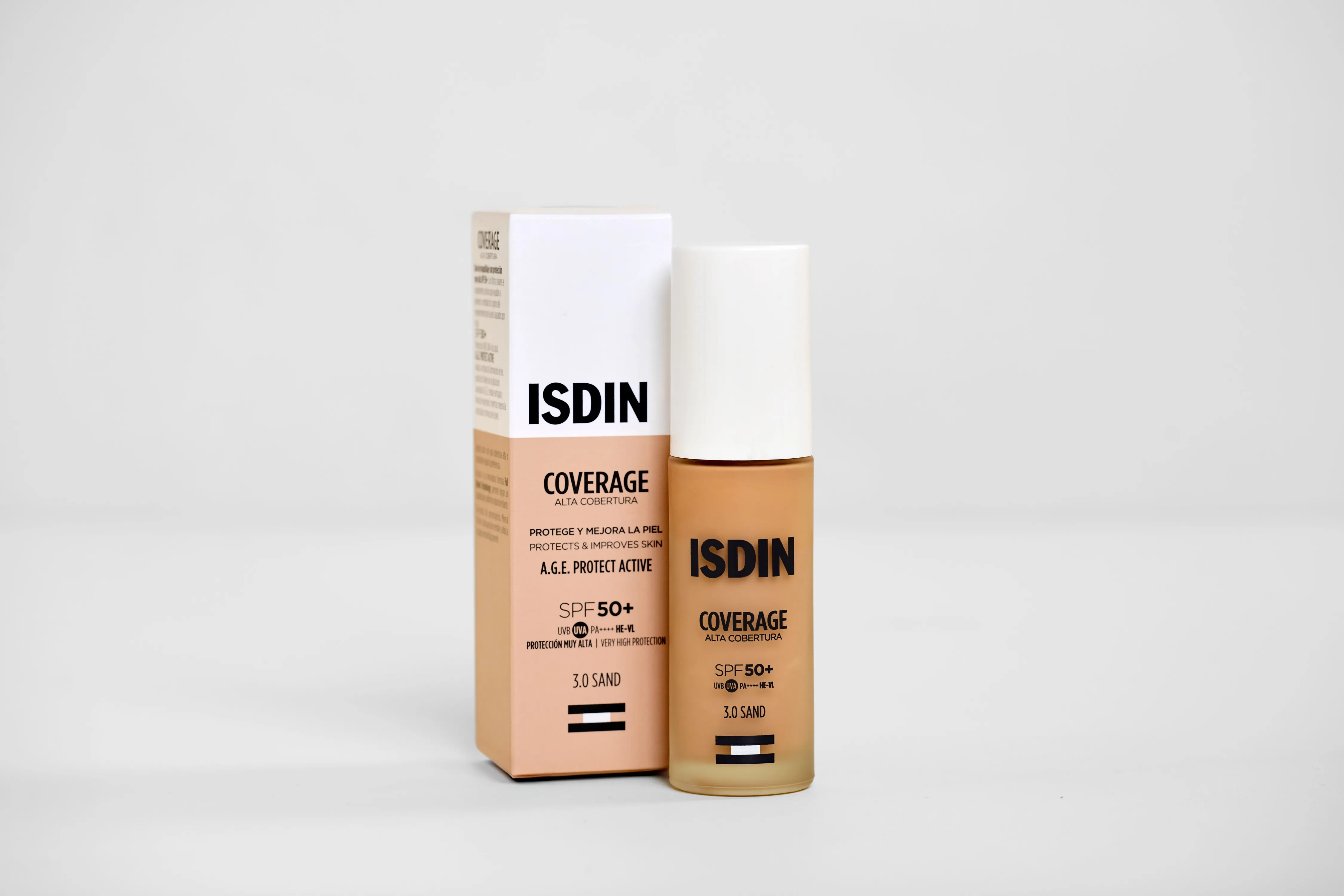 ISDIN JUMESTUSKREEM COVERAGE SPF50+ 30G 3.0 SAND - Tootepilt 6