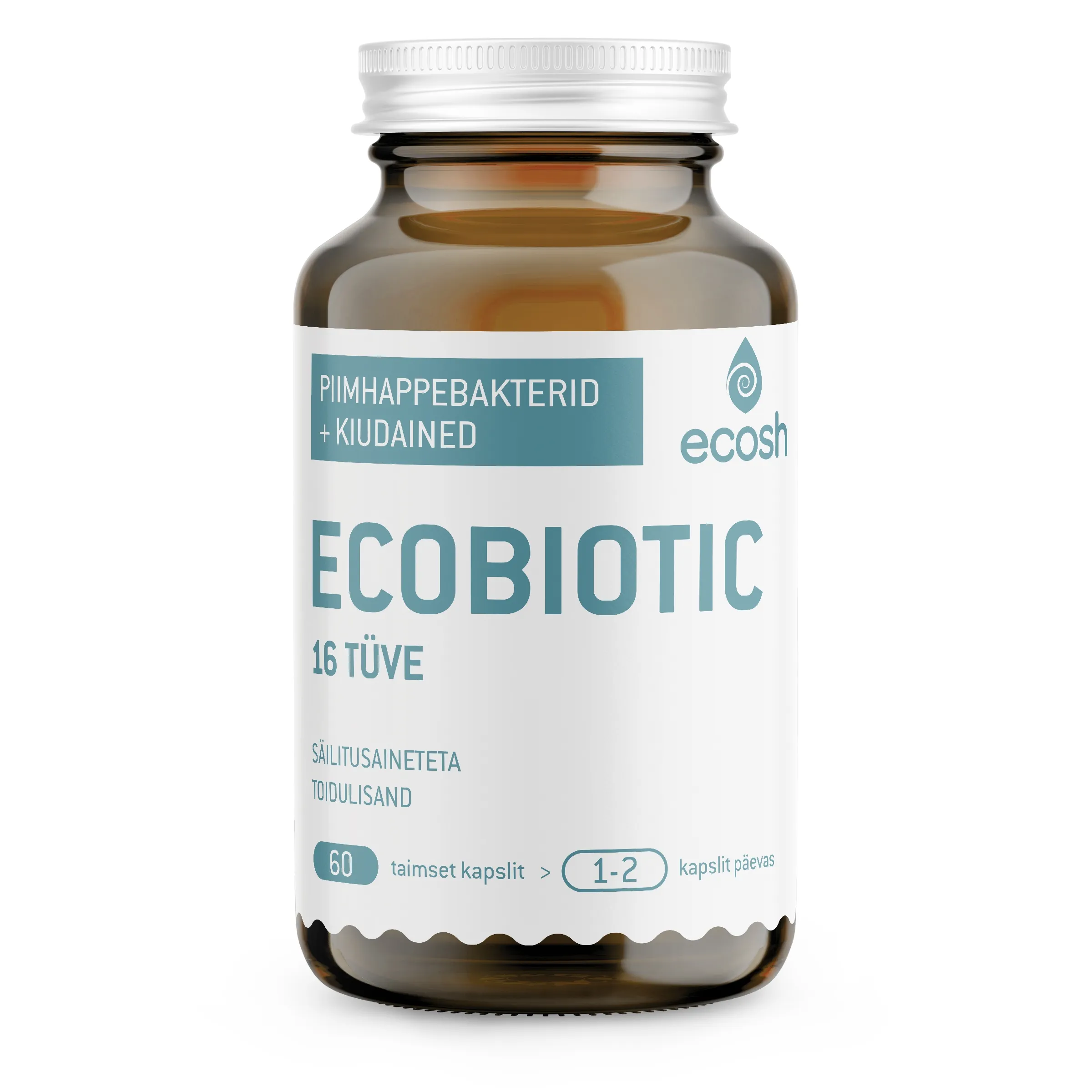 ECOSH ECOBIOTIC 16 TÜVE KAPSLID N60 - Tootepilt 