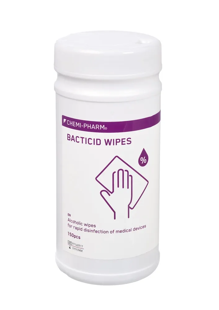 CHEMIPHARM BACTICID WIPES SALVRÄTIKUD N150 (PURGIS) - Tootepilt 