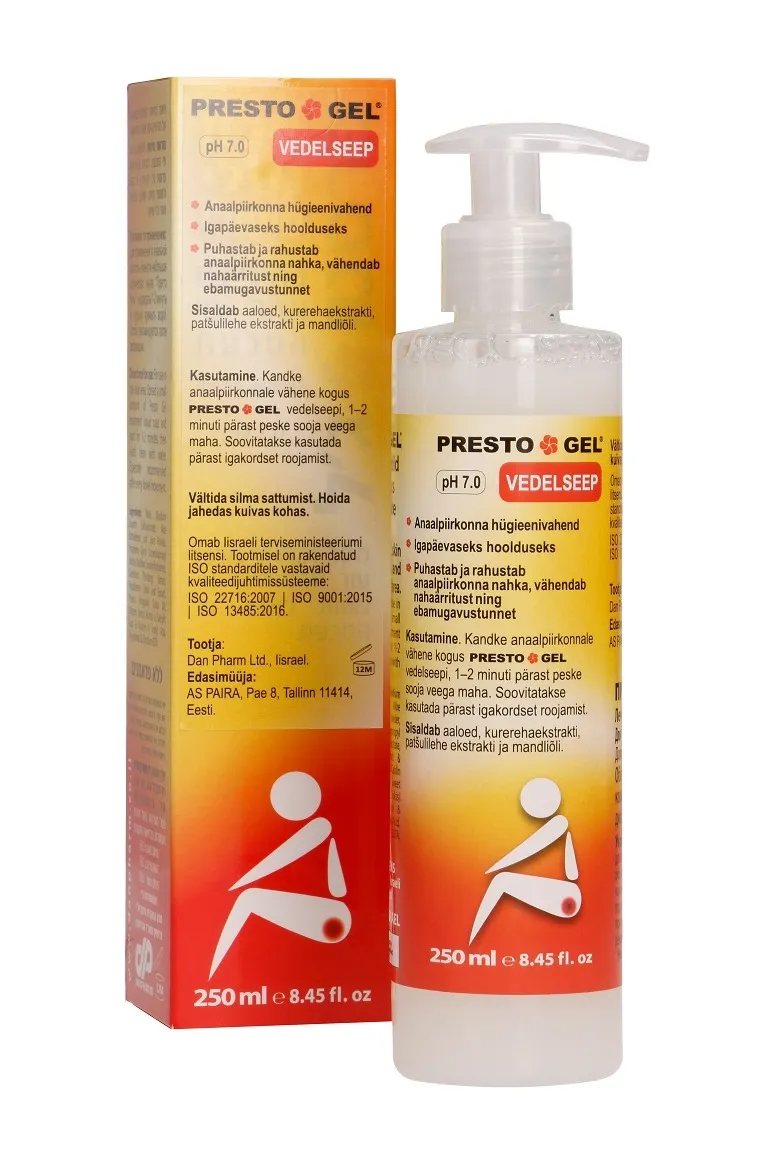 PRESTO GEL VEDELSEEP 250ML - Tootepilt 