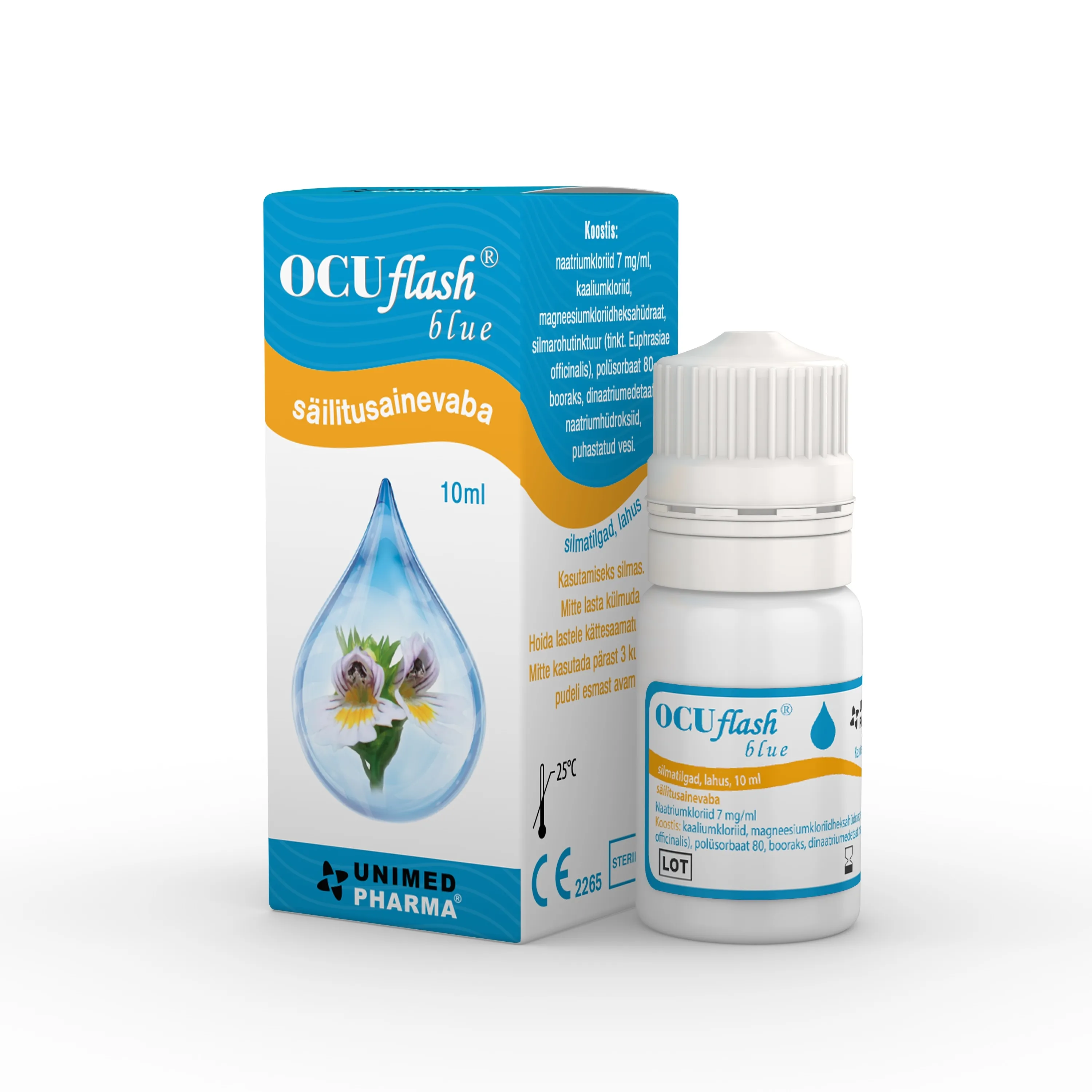 OCUFLASH BLUE SILMATILGAD 10ML N1 - Tootepilt 