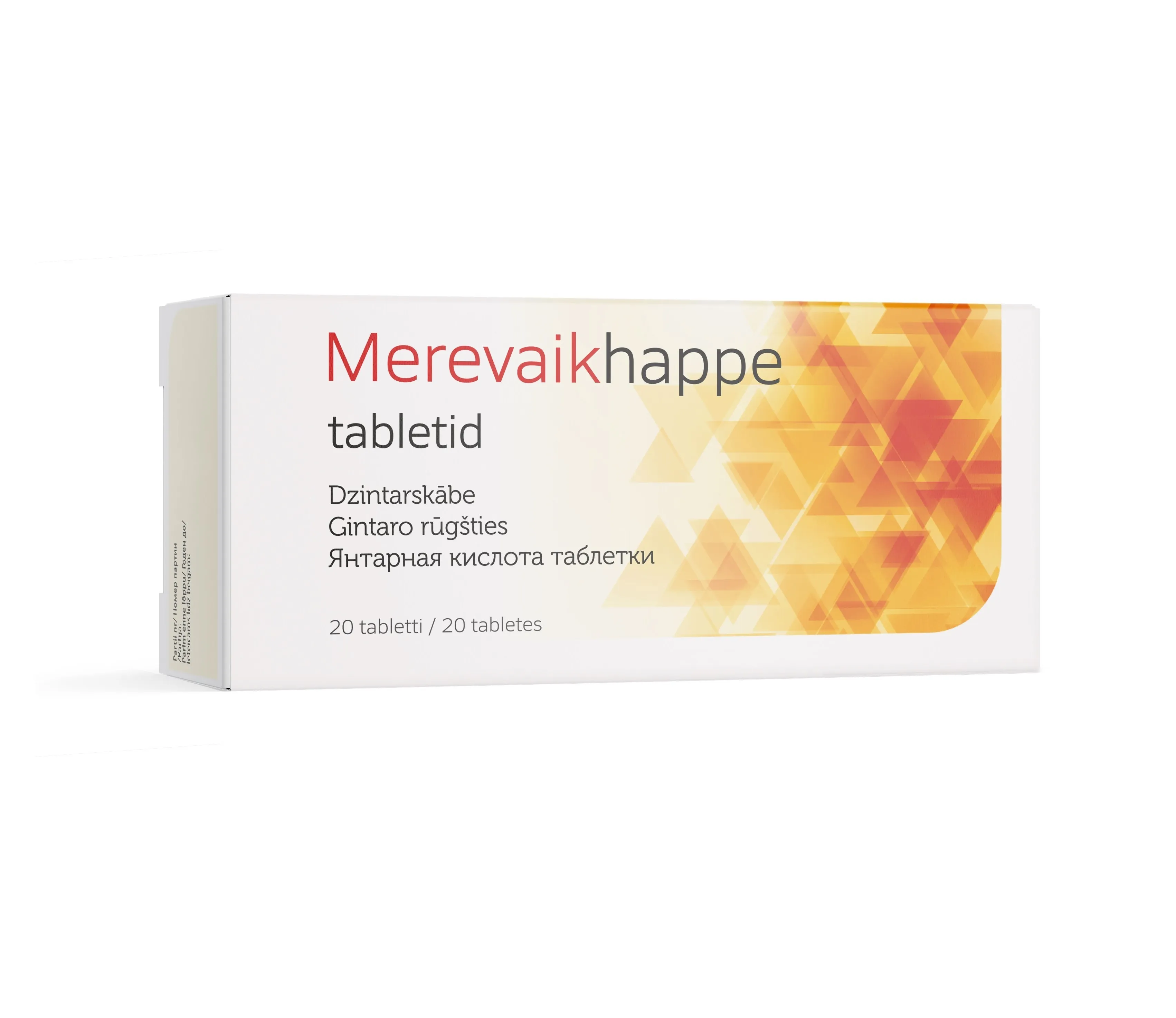 MEREVAIKHAPPE TABLETID N20 - Tootepilt 