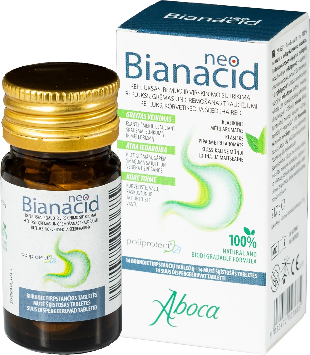 NEOBIANACID SUUS DISPERGEERUVAD TBL N14 - Tootepilt 