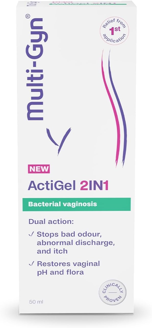 MULTI-GYN ACTIGEL 2IN1 VAGINAALGEEL 50ML - Tootepilt 