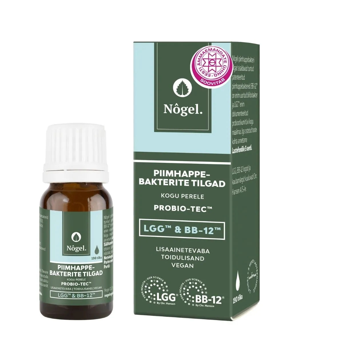NÕGEL PROBIO-TEC PIIMHAPPEBAKTERITE TILGAD 8ML - Tootepilt 