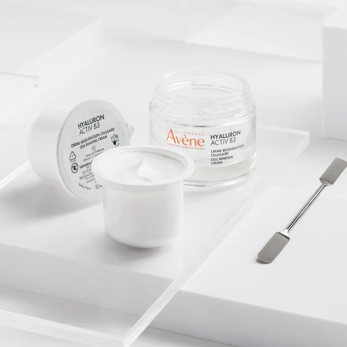AVENE HYALURON ACTIV B3 NÄOKREEM TÄITEPAKEND 50ML - Tootepilt 2