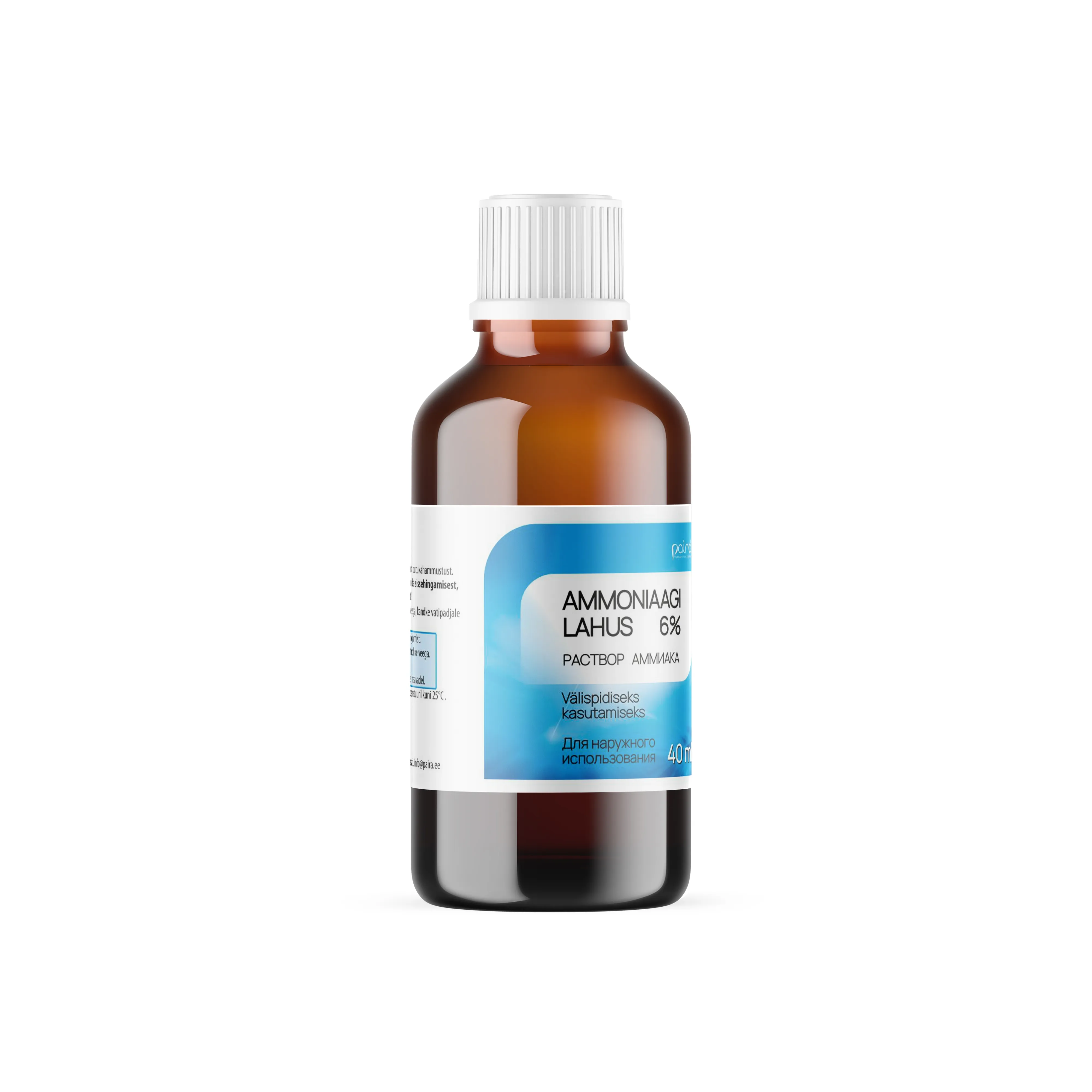 AMMONIAAGI LAHUS 6% 40ML - Tootepilt 