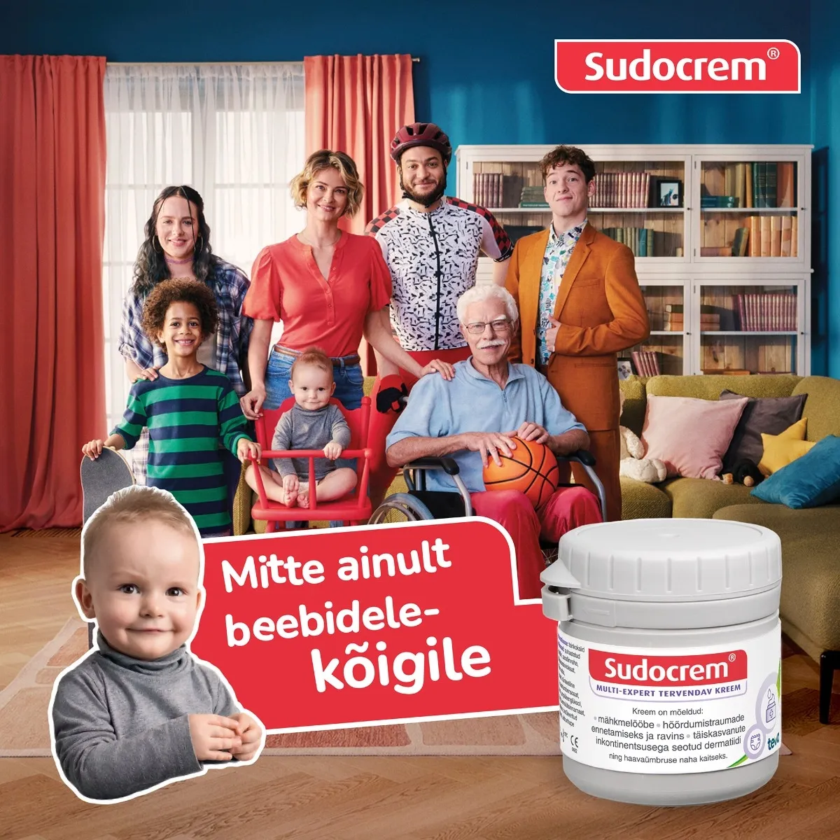 SUDOCREM MULTI-EXPERT KREEM 250G - Tootepilt 2