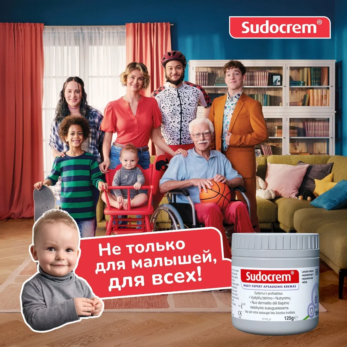 SUDOCREM MULTI-EXPERT KREEM 250G - Tootepilt 5