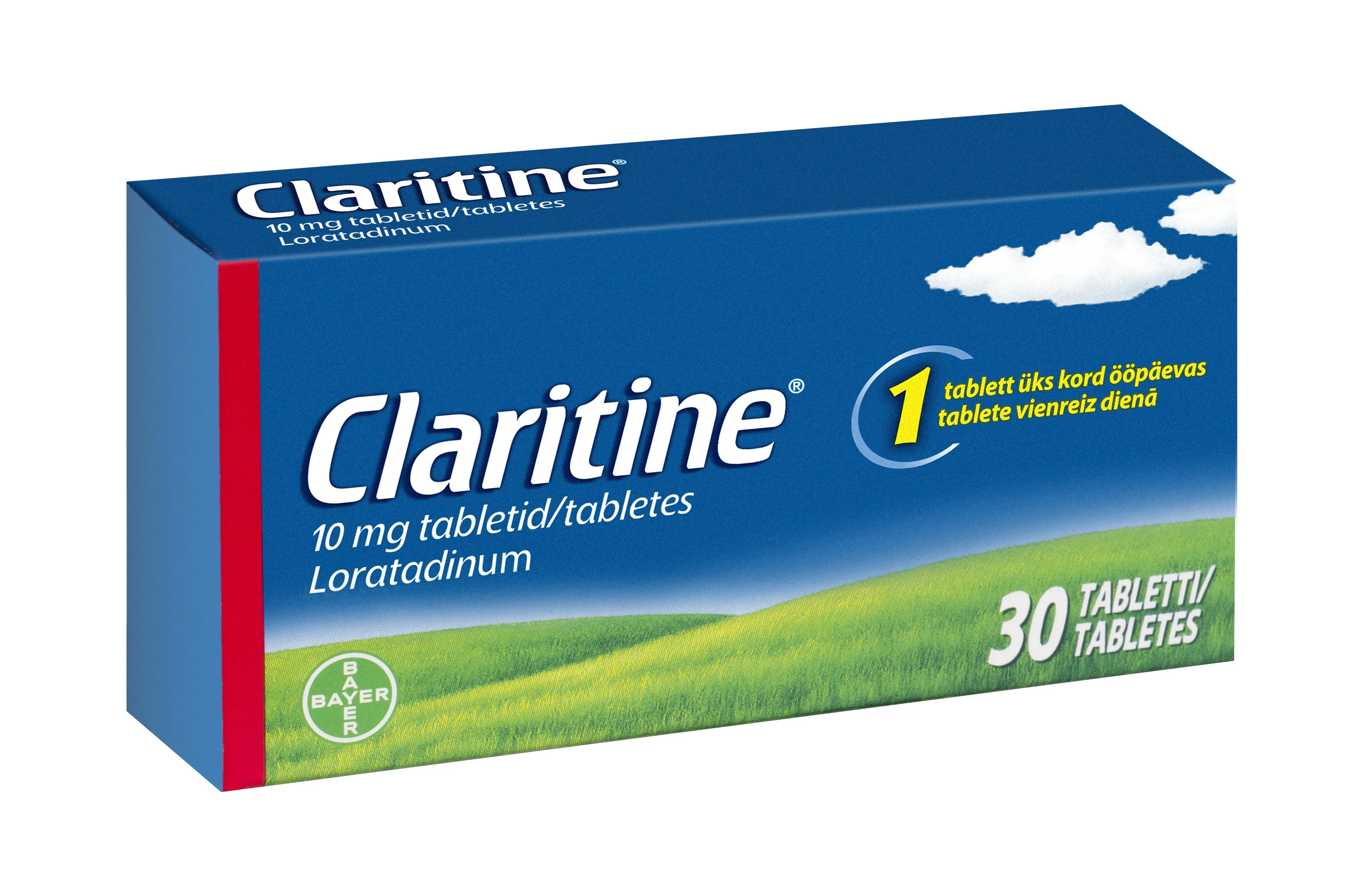 CLARITINE TBL 10MG N30 - Tootepilt 