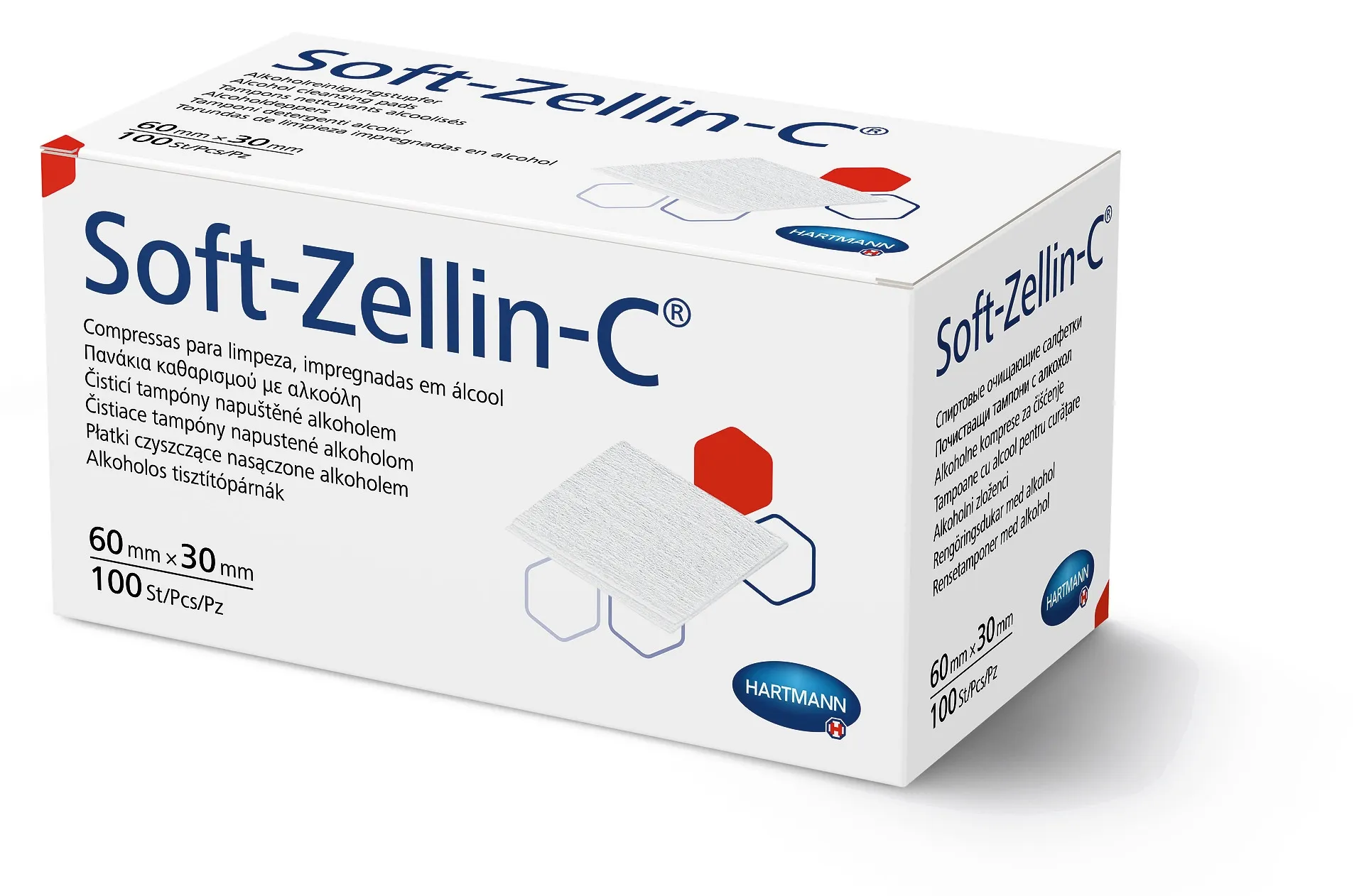 SOFT-ZELLIN-C NAHA PUHASTAMISEKS 6X3CM N100 - Tootepilt 