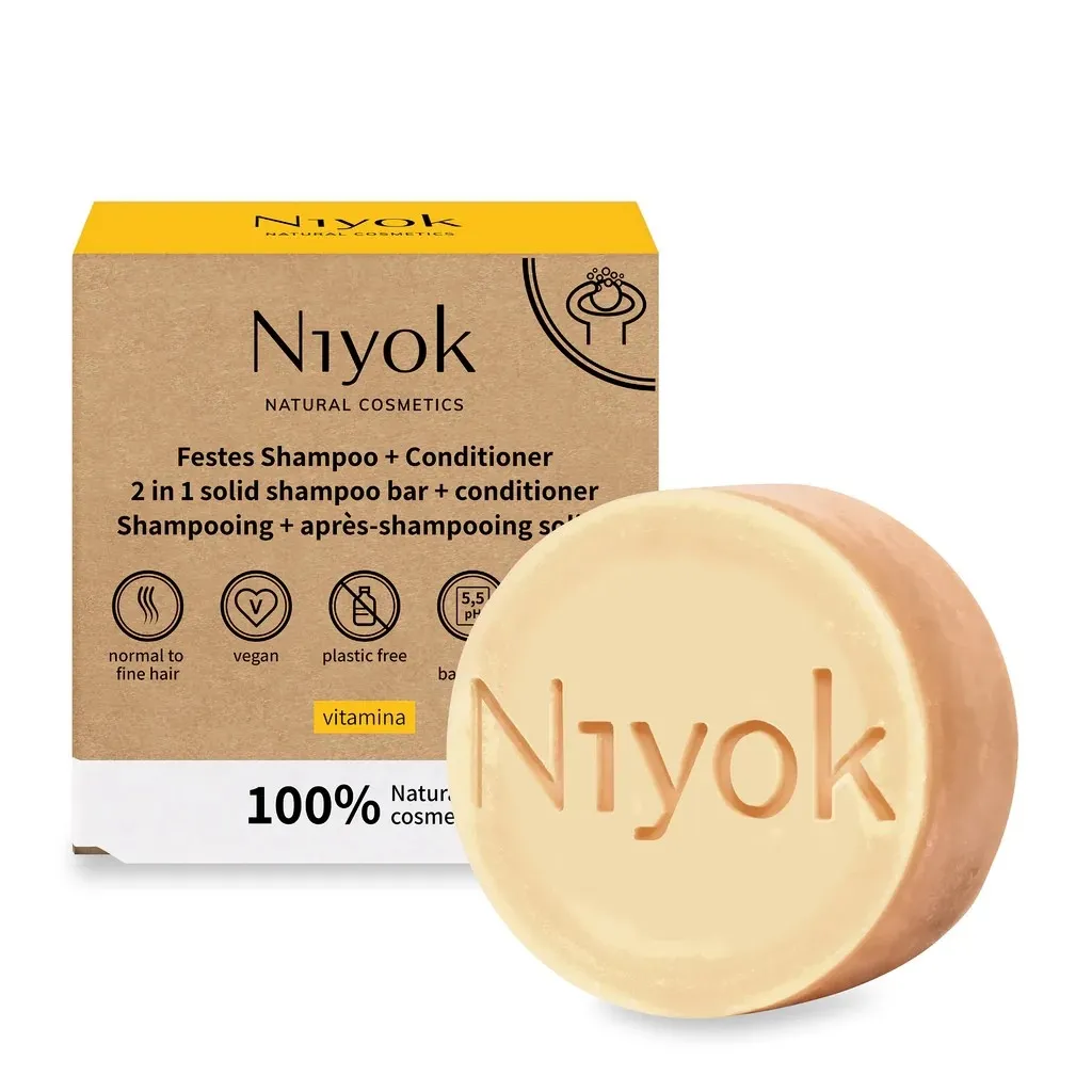 NIYOK TAHKE SHAMPOON+PALSAM VITAMINA 80G - Tootepilt 