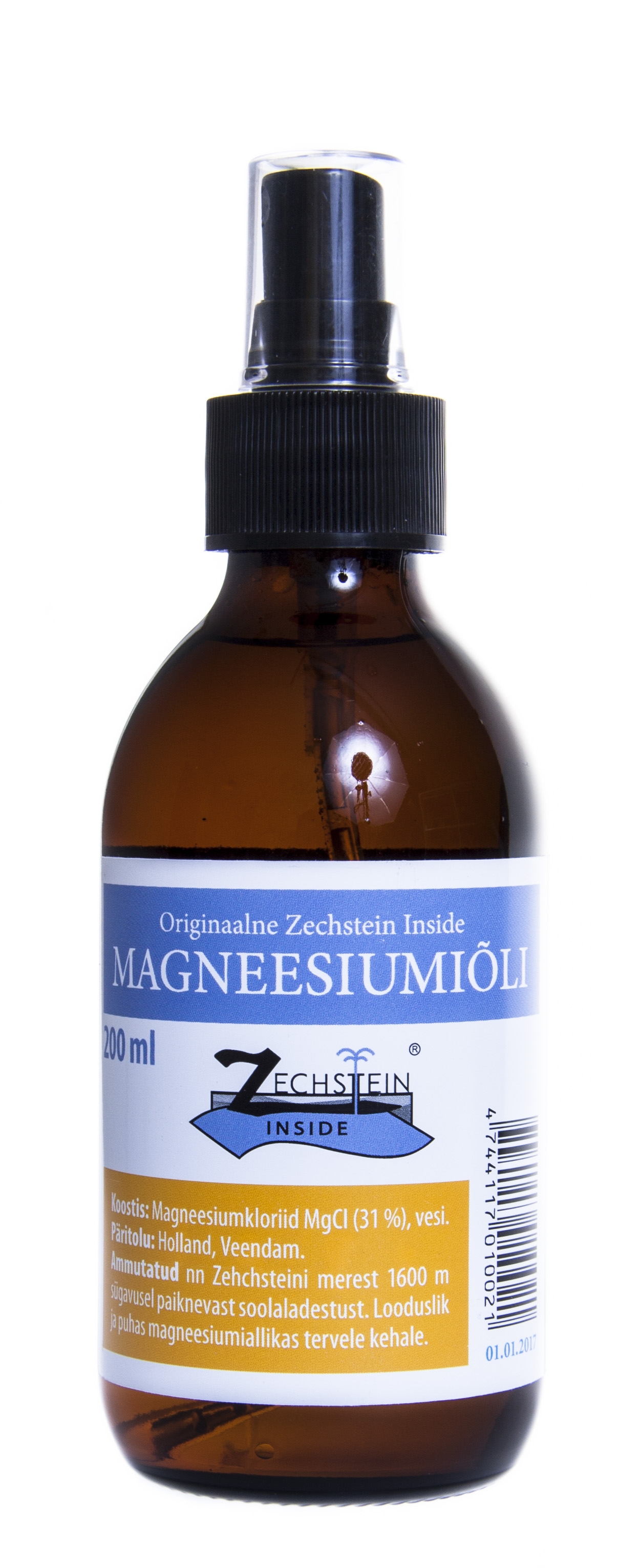 ZECHSTEIN INSIDE MAGNEESIUMIÕLI SPRAY 200ML - Tootepilt 