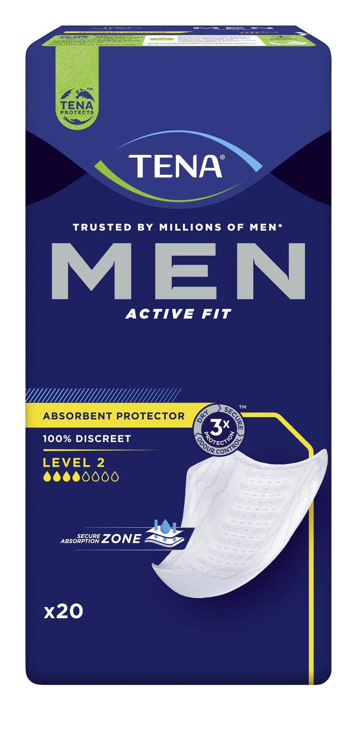 TENA MEN ACTIVE FIT L2 N20 - Tootepilt 