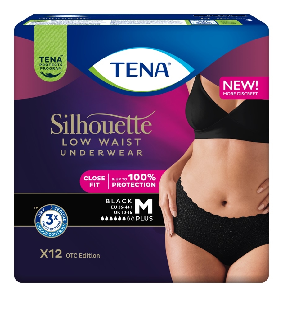 TENA SILHOUETTE PANTS PLUS MUSTAD M N12 - Tootepilt 