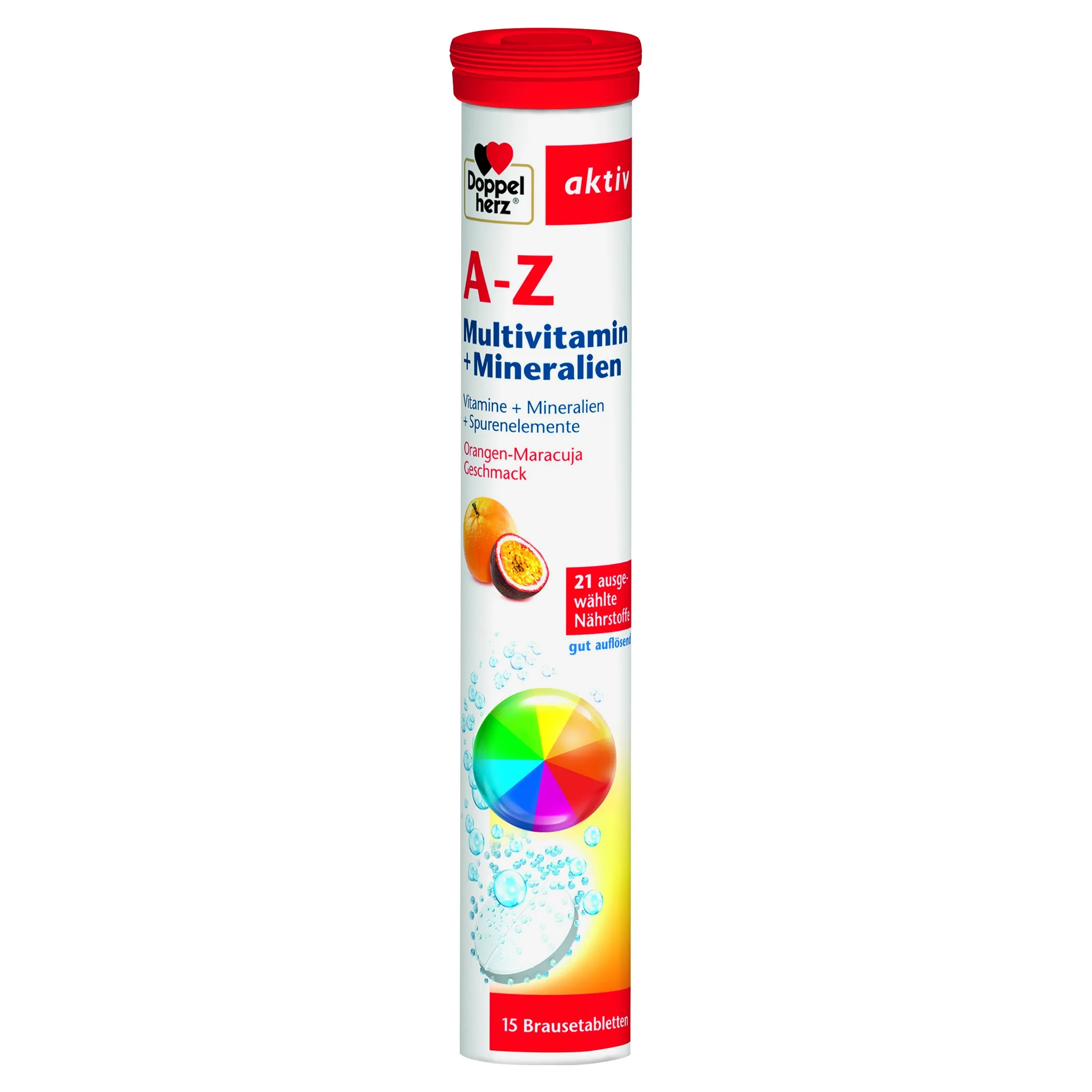 DOPPELHERZ AKTIV A-Z MULTIVITAMIIN+MINERAALID KIHISEVAD TBL N15 - Tootepilt 