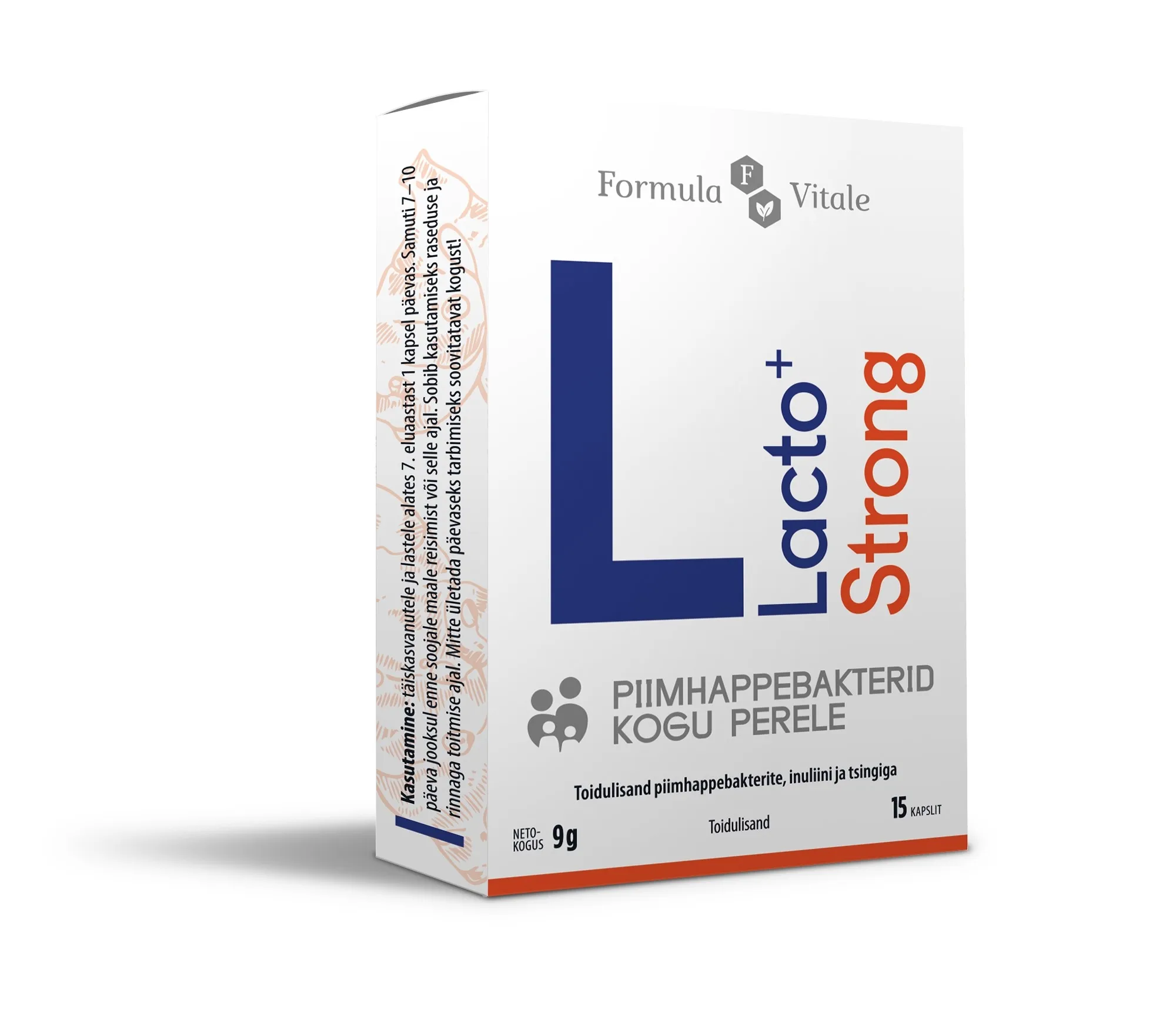 FORMULA VITALE LACTO+ STRONG KAPSLID N15 - Tootepilt 