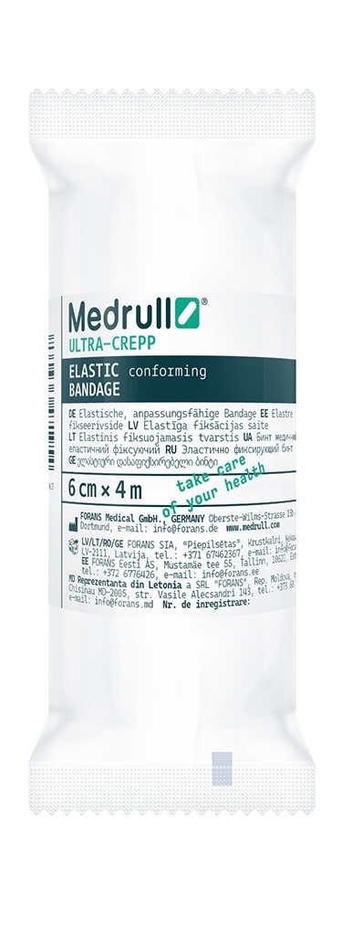 MEDRULL ELASTNE SIDE ULTRA-CREPP 6CM X 4M - Tootepilt 