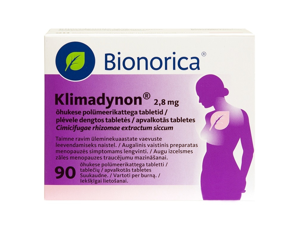 KLIMADYNON TBL 2,8MG N90 - Tootepilt 