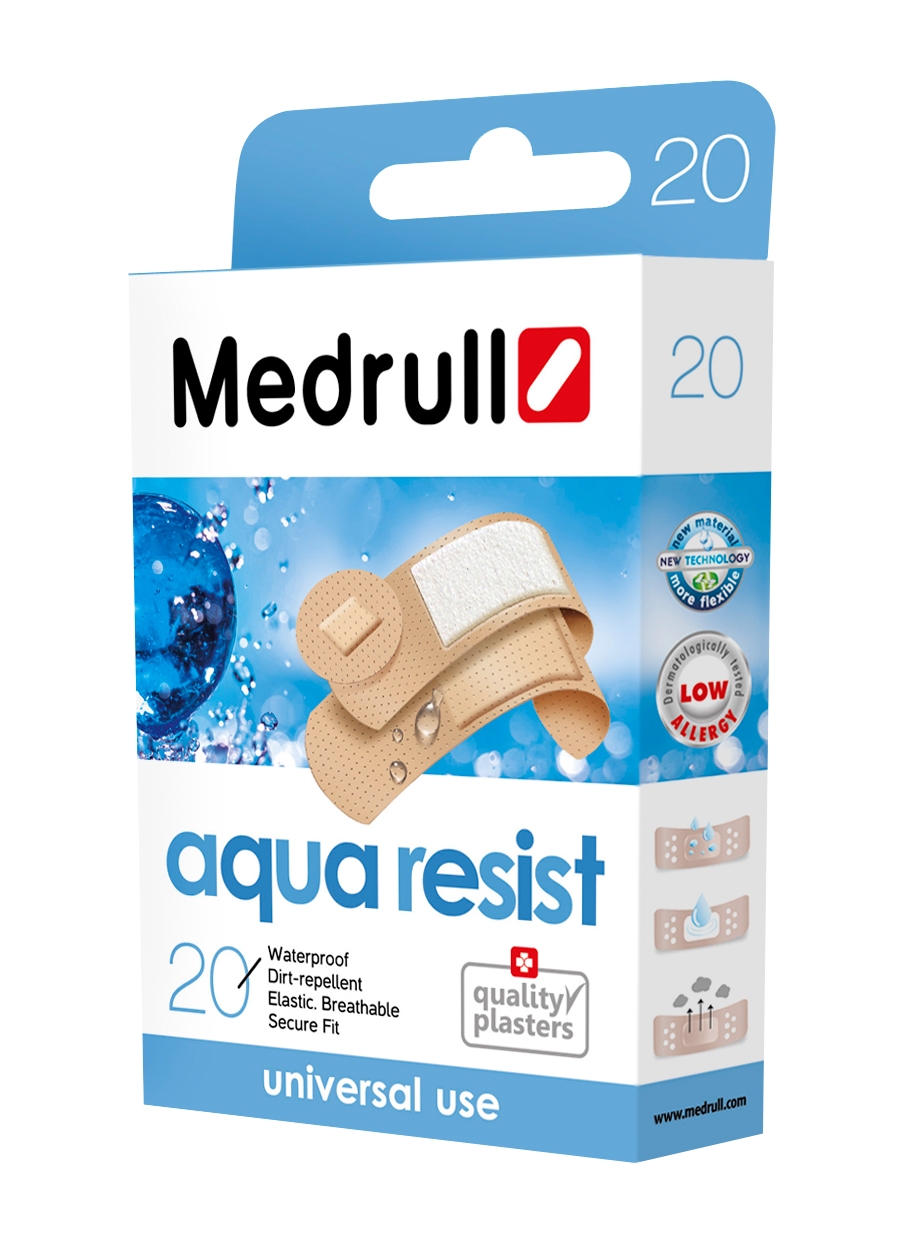MEDRULL PLAASTER AQUA RESIST N20 UNIVERS.VEEKINDEL - Tootepilt 