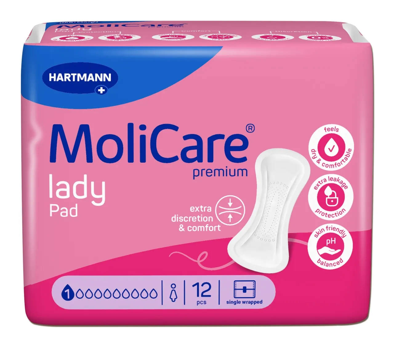 MOLICARE PAD LADY 1 TILK N12 - Tootepilt 