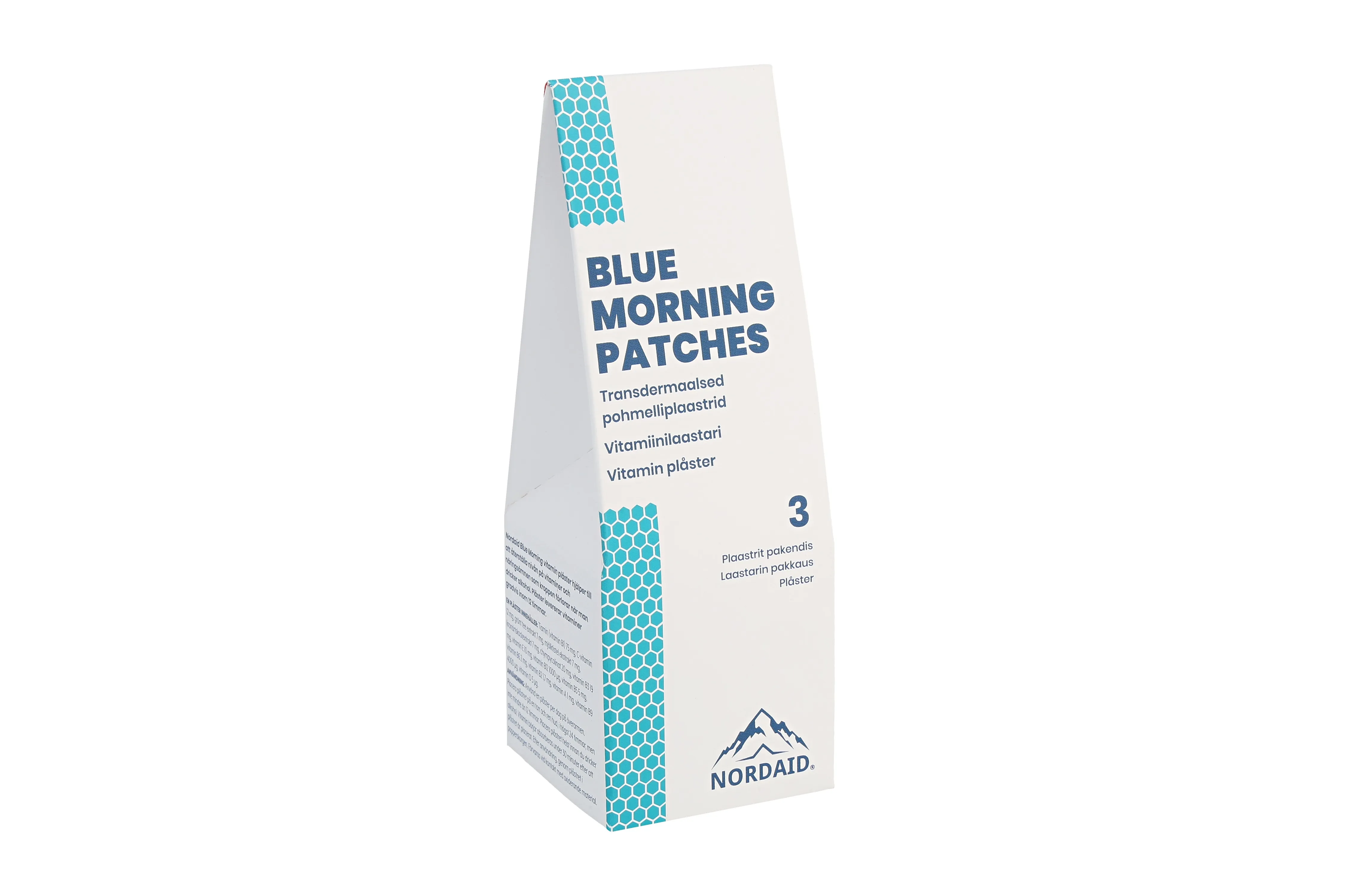 NORDAID BLUE MORNING TRANSDERMAALSED POHMELLIPLAASTRID N3 - Tootepilt 