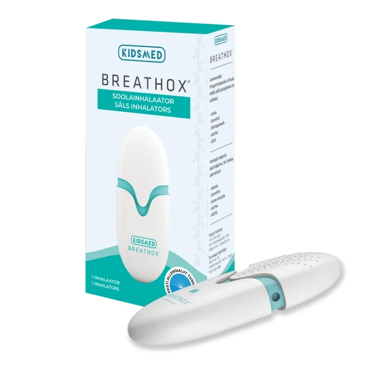 KIDSMED BREATHOX SOOLAINHALAATOR - Tootepilt 