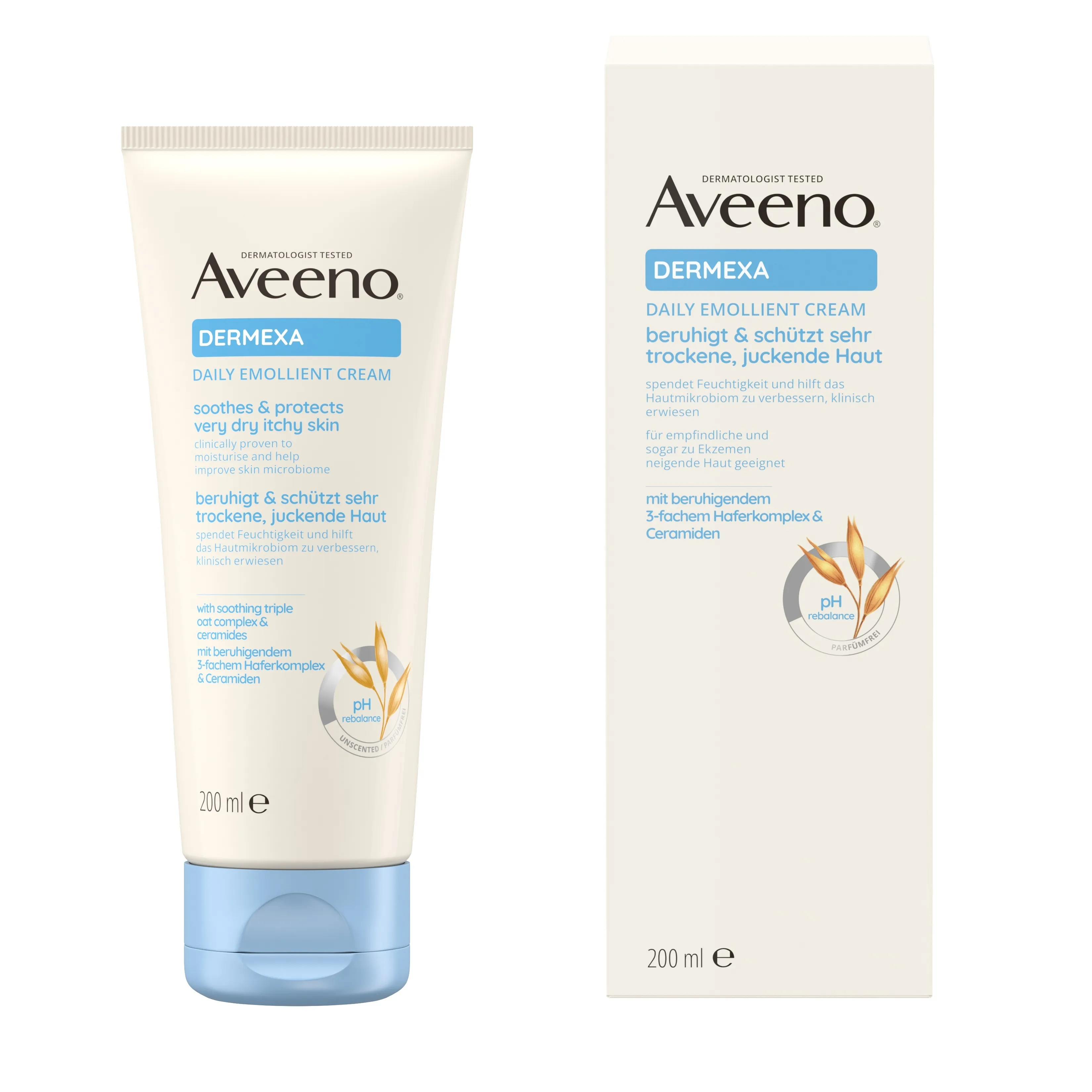 AVEENO DERMEXA KEHAKREEM 200ML - Tootepilt 