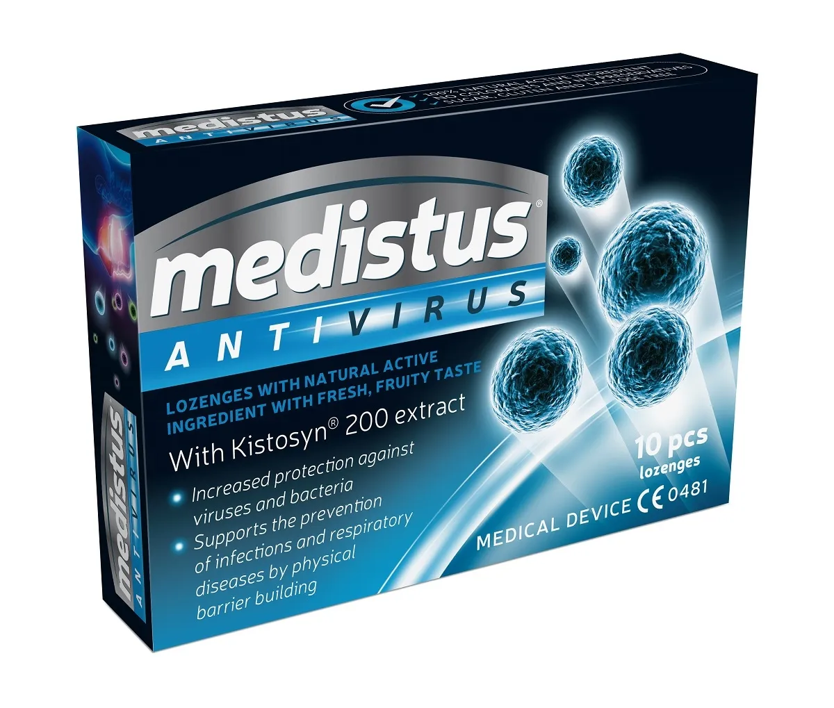 MEDISTUS ANTIVIRUS LOSENG N10 - Tootepilt 