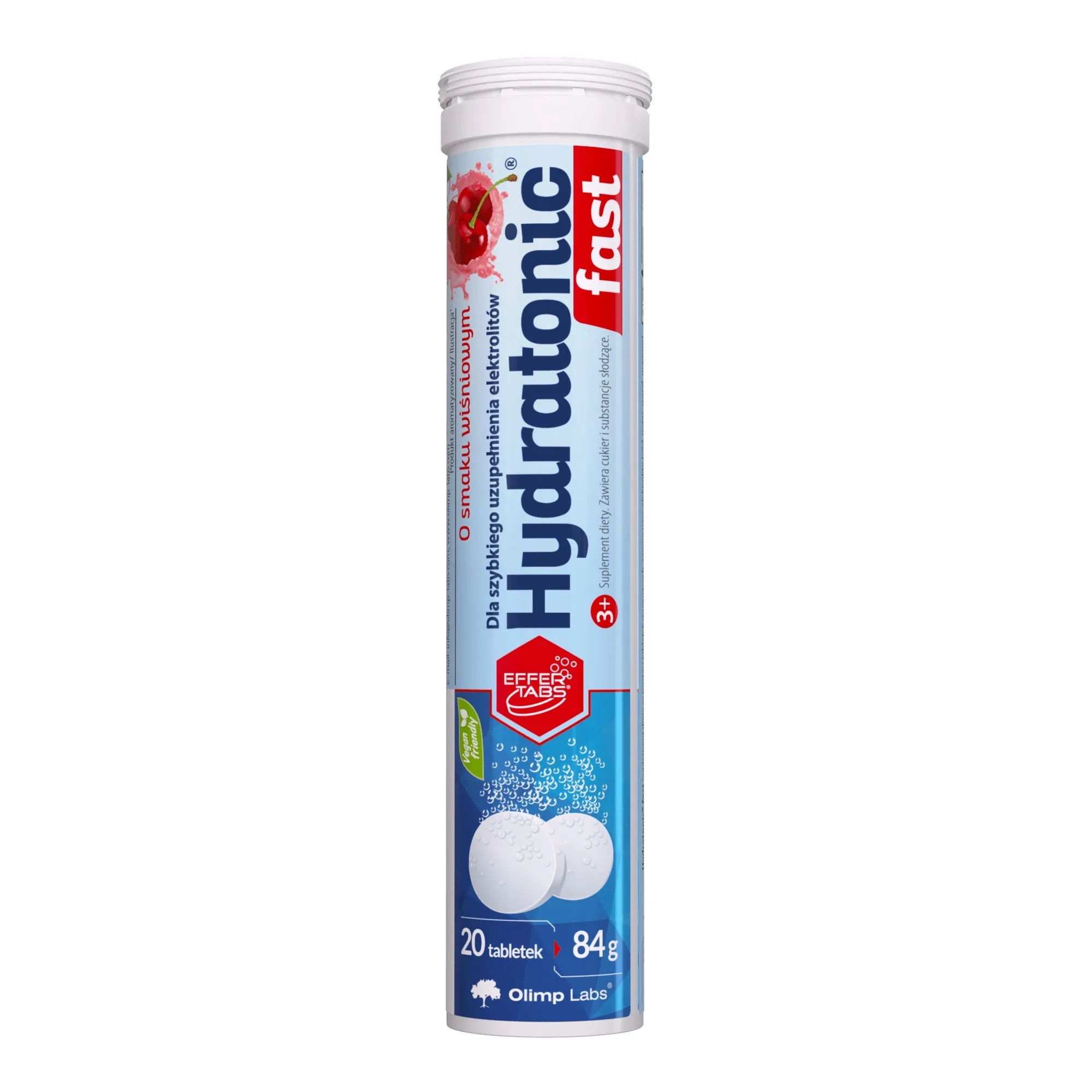 OLIMPLABS HYDRATONIC FAST 3+ LAHUSTUVAD TBL  KIRSS N20 - Tootepilt 