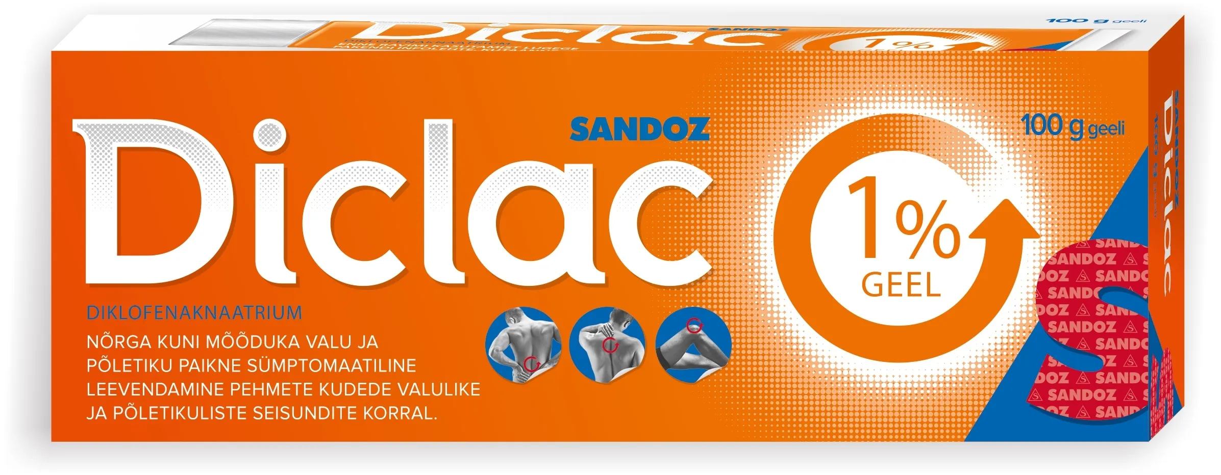DICLAC GEEL 1% 100G - Tootepilt 