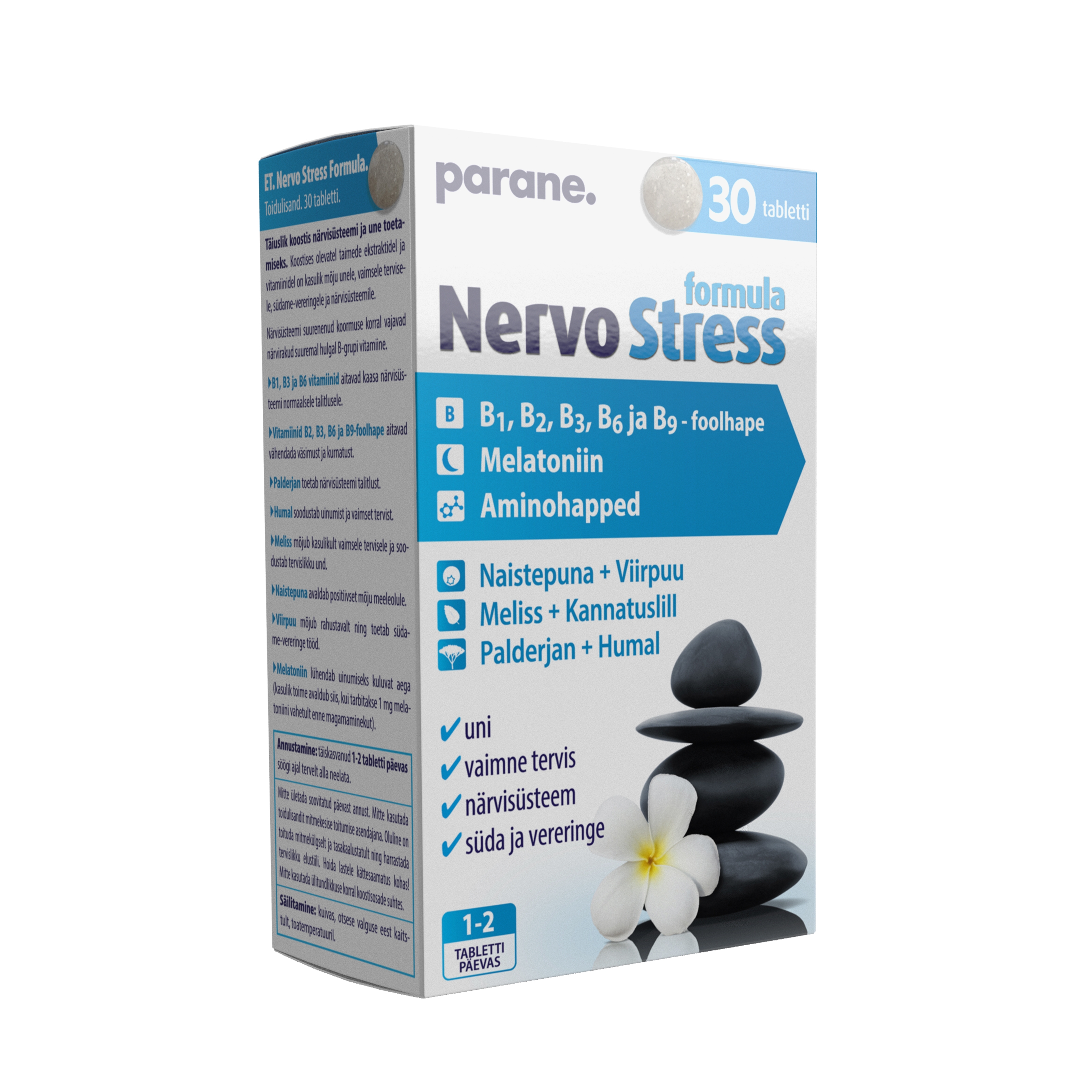 NERVO STRESS FORMULA TBL N30 - Tootepilt 