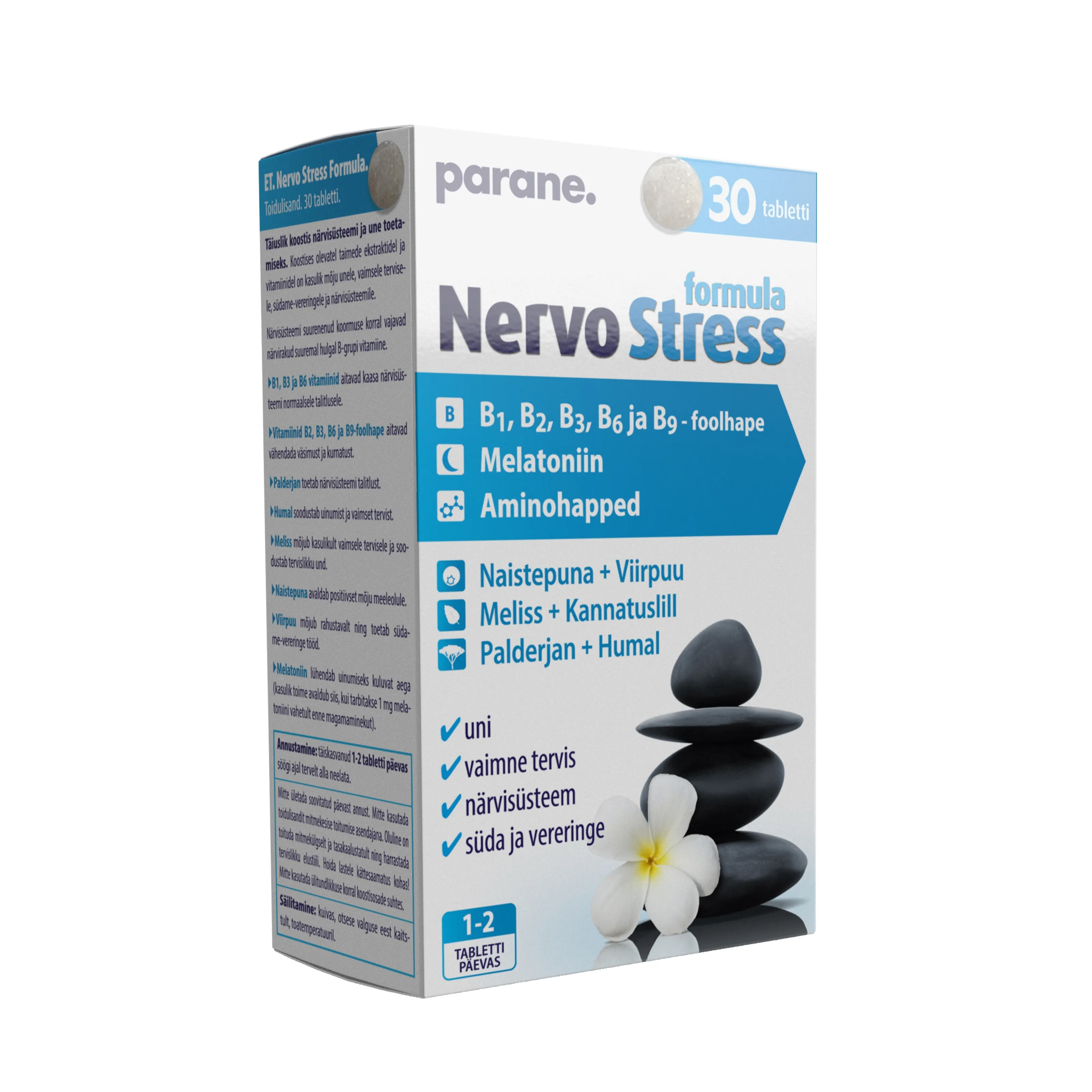 NERVO STRESS FORMULA TBL N30 - Tootepilt 