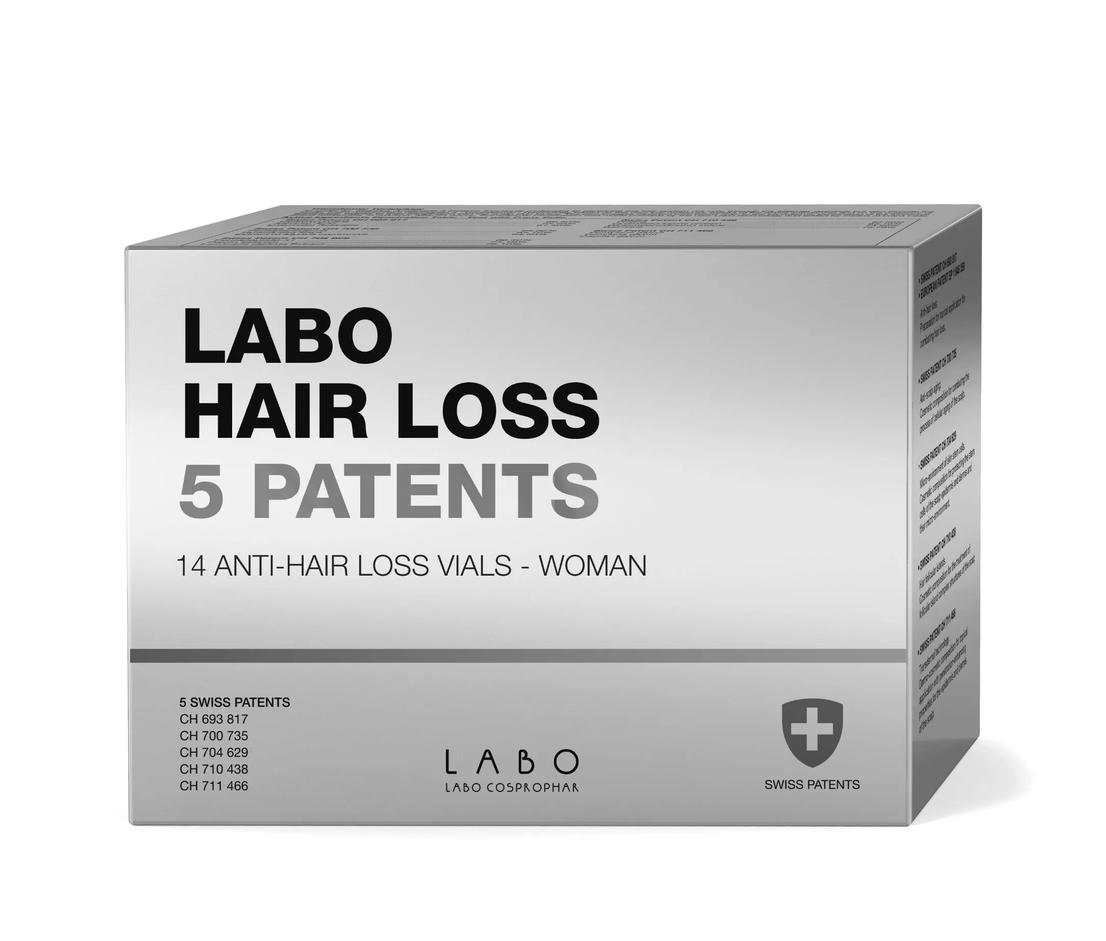LABO HAIR LOSS 5 PATENTI AMPULLID NAISTELE 3,5ML N14 - Tootepilt 