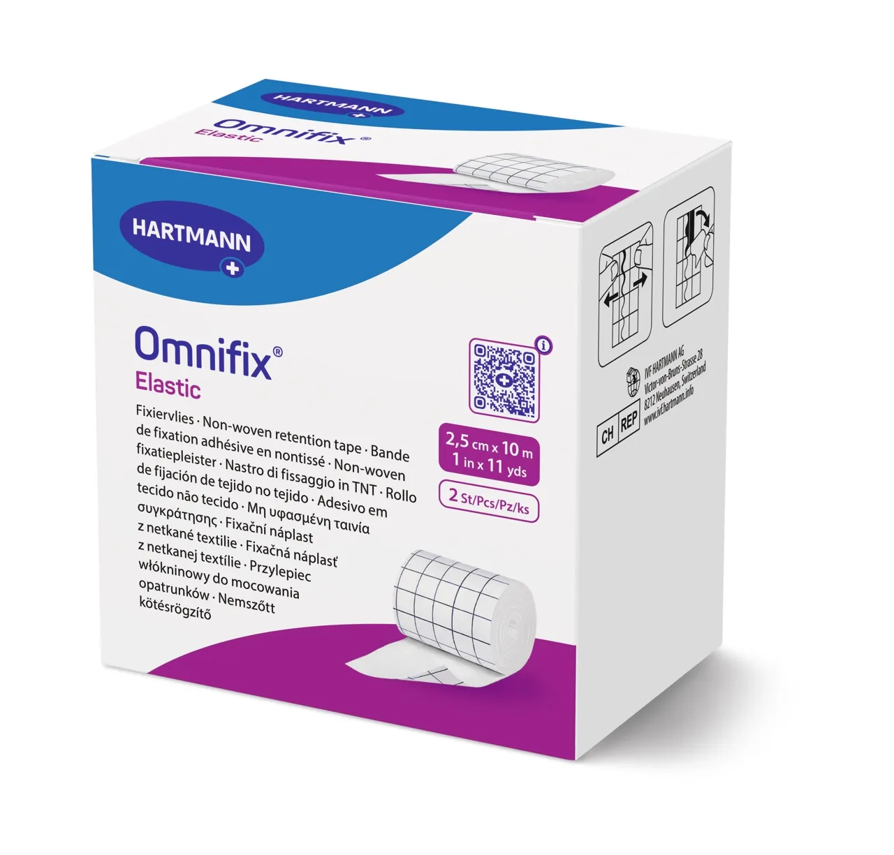 OMNIFIX ELASTIC 2,5CMX10M N2 - Tootepilt 