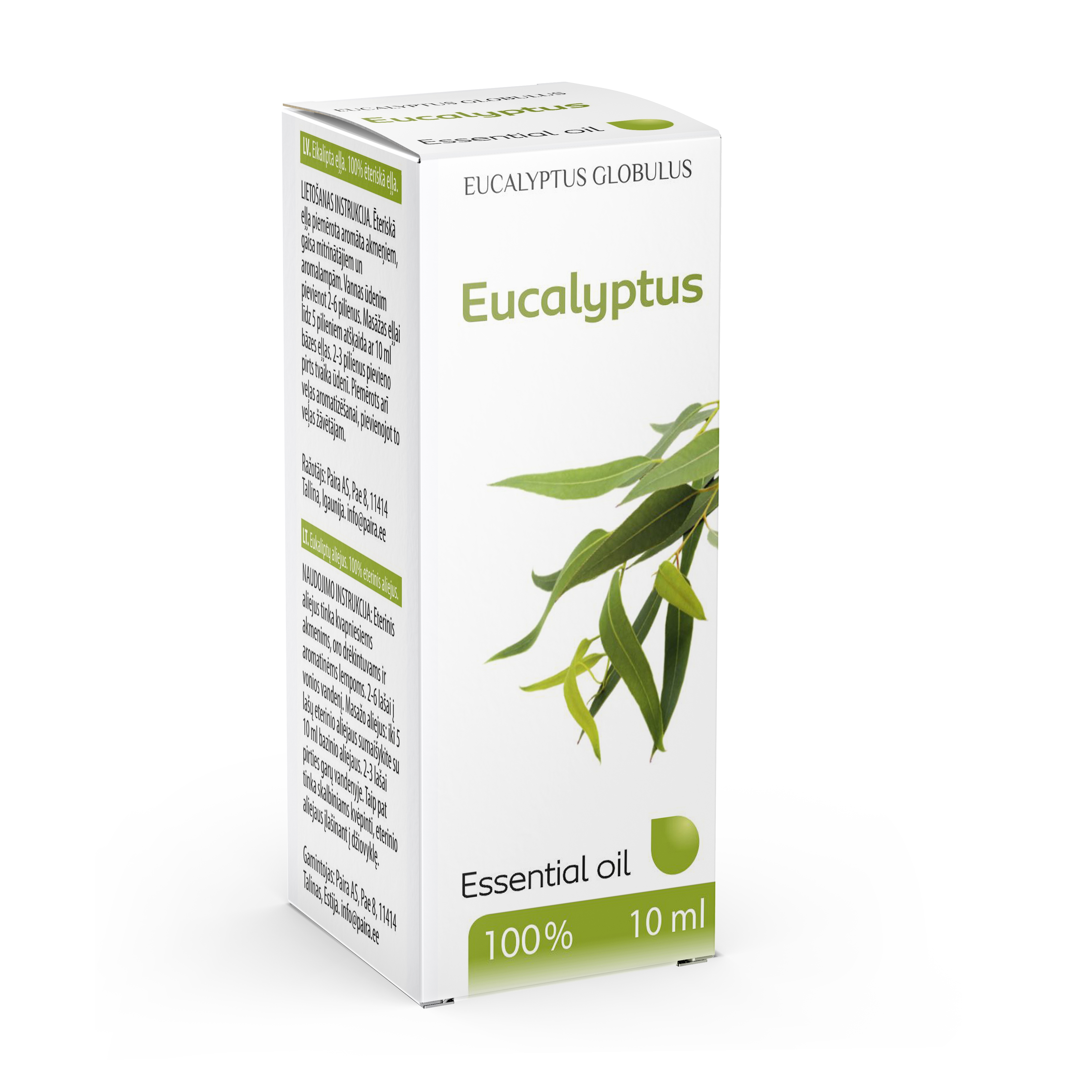 PAIRA EUKALÜPTIÕLI 10ML - Tootepilt 