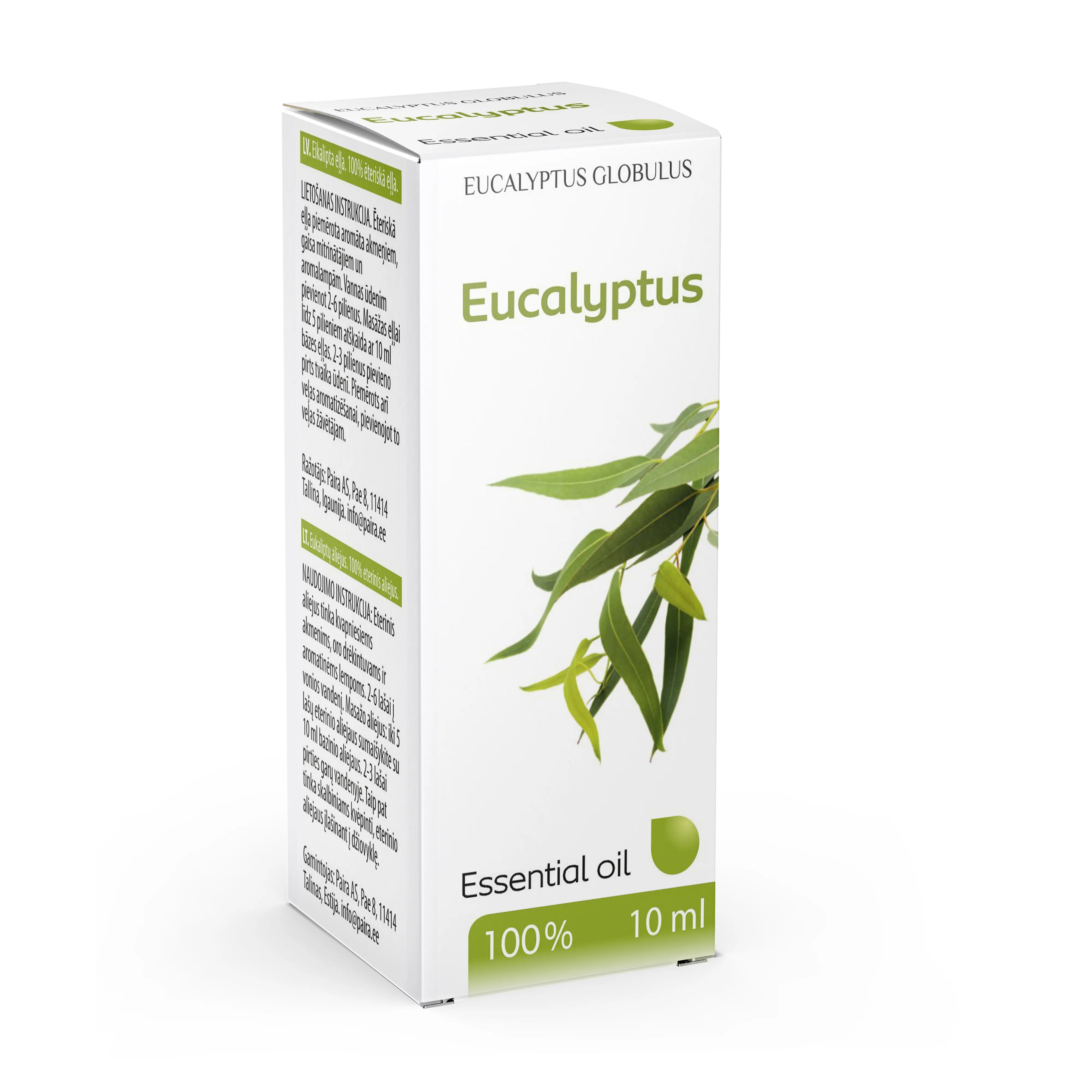 PAIRA EUKALÜPTIÕLI 10ML - Tootepilt 