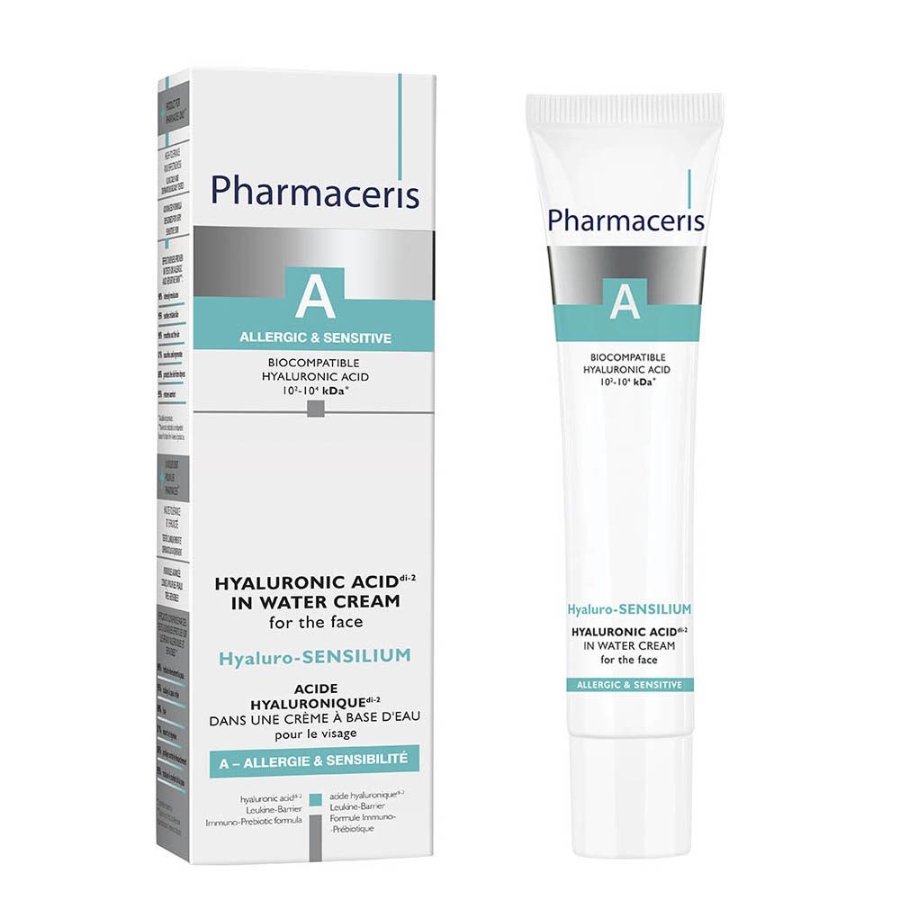 PHARMACERIS A HYALURO-SENSILIUM NÄOKREEM VEEPÕHINE 40ML - Tootepilt 