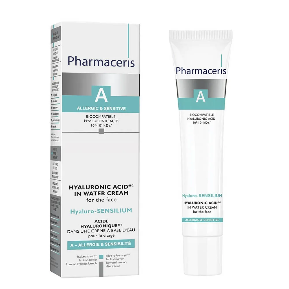PHARMACERIS A HYALURO-SENSILIUM NÄOKREEM VEEPÕHINE 40ML - Tootepilt 