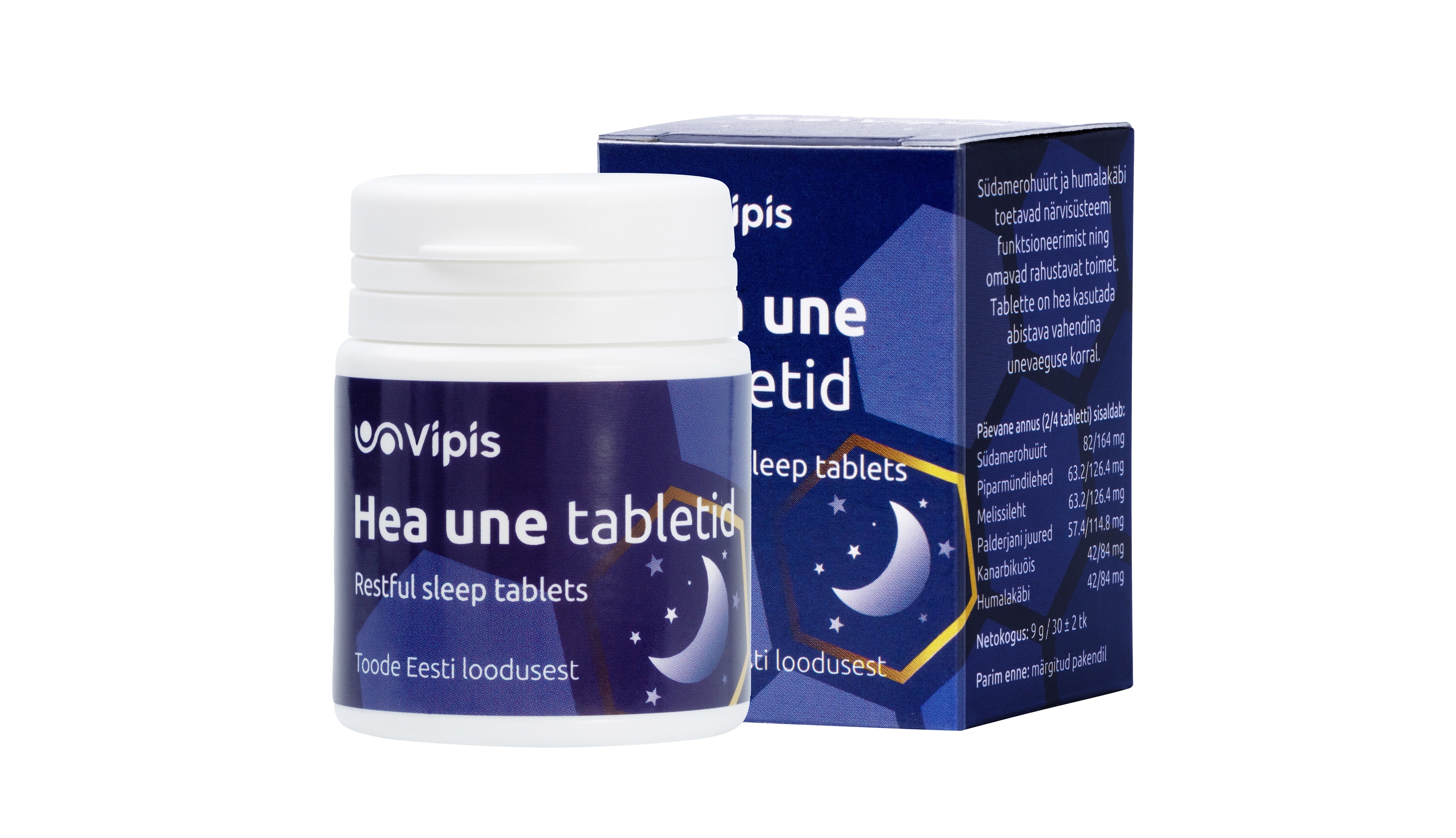 VIPIS HEA UNE TABLETID N30 - Tootepilt 