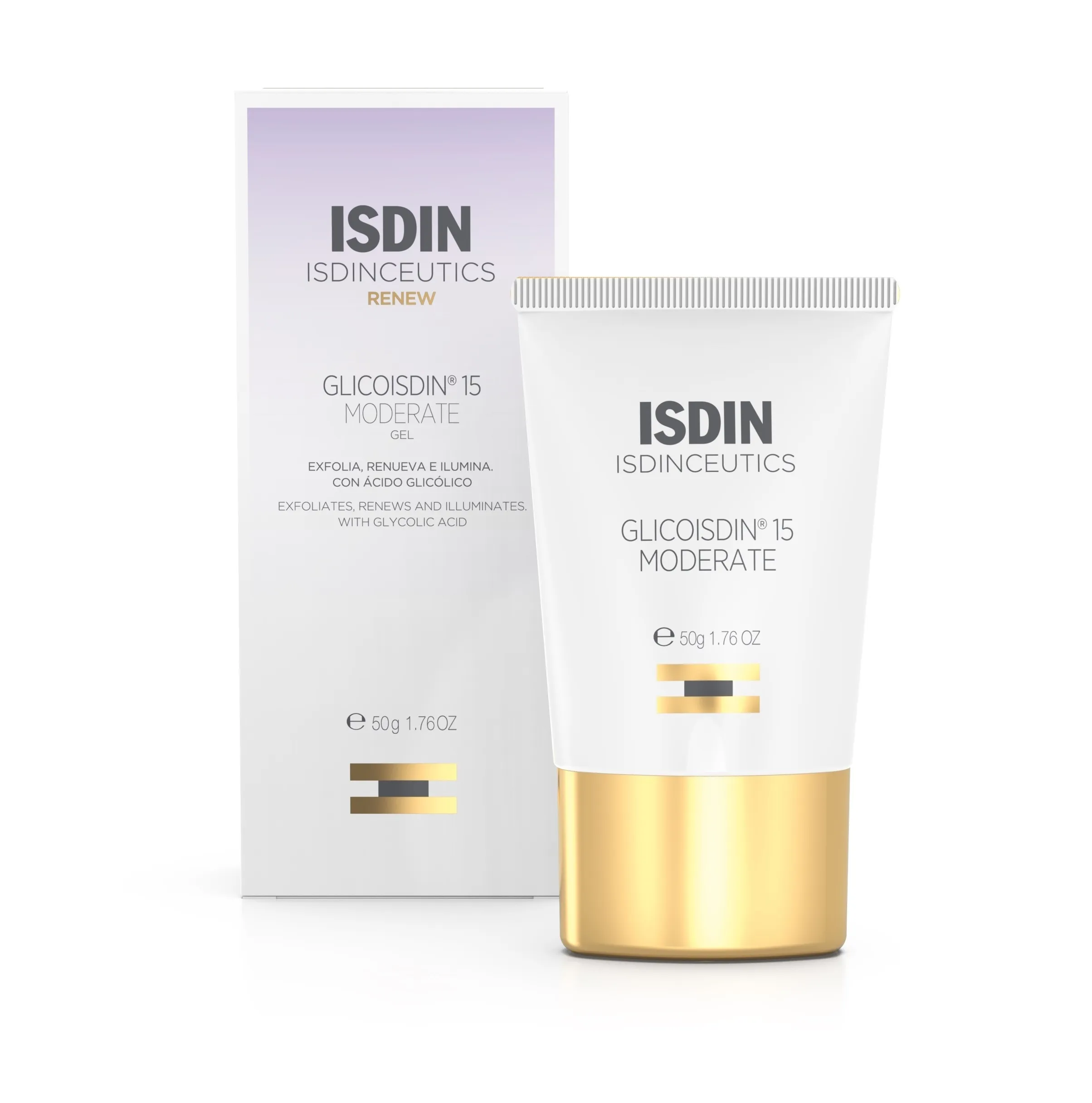 ISDIN GLICOISDIN 15 KOORIV GEEL GLÜKOOLHAPPEGA 50G - Tootepilt 7