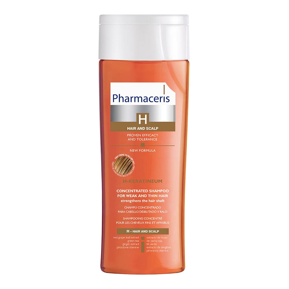 PHARMACERIS H KERATINEUM SHAMPOON TUGEVDAV 250ML - Tootepilt 