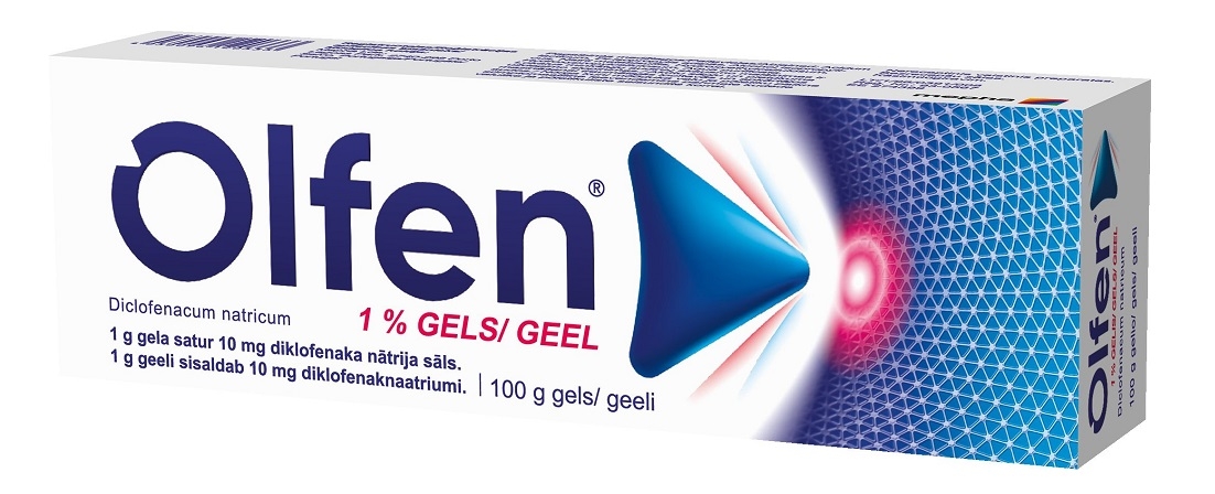 OLFEN GEEL 1% 100G - Tootepilt 