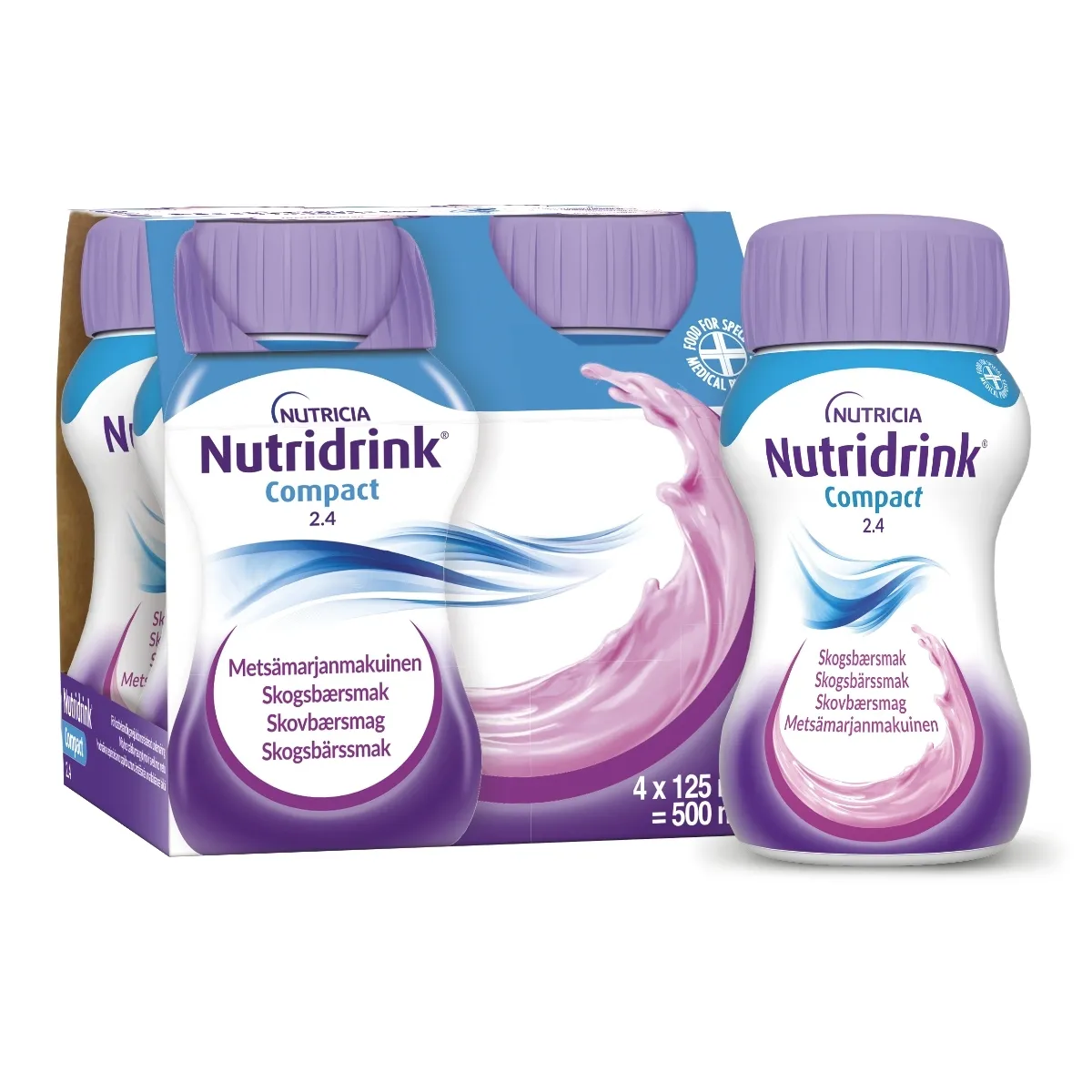 NUTRIDRINK COMPACT 125ML N4 METSAMARJAMAITSELINE - Tootepilt 