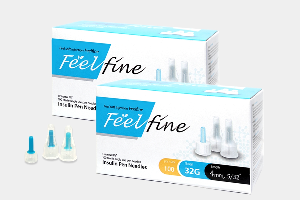 INSULIININÕELAD SMS FEELFINE 32G 4MM N100 - Tootepilt 