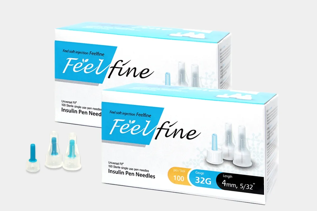 INSULIININÕELAD SMS FEELFINE 32G 4MM N100 - Tootepilt 