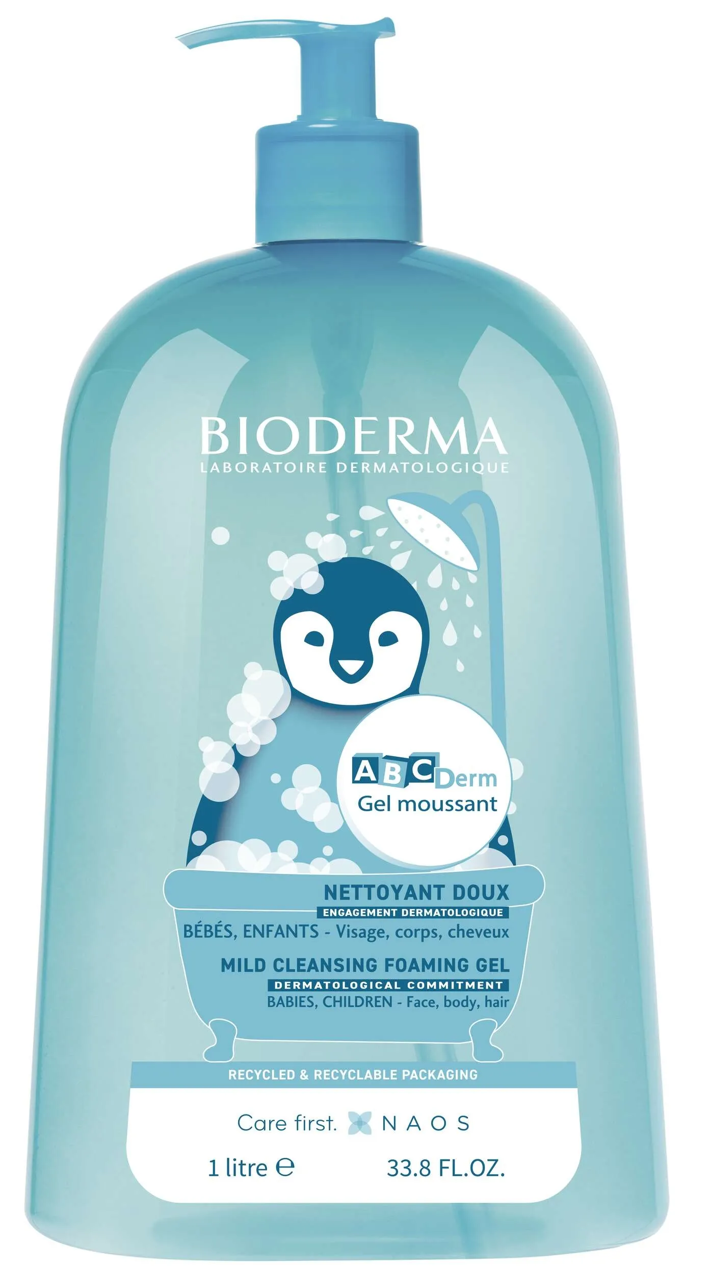 BIODERMA ABCDERM DUSHIGEEL 1000ML - Tootepilt 
